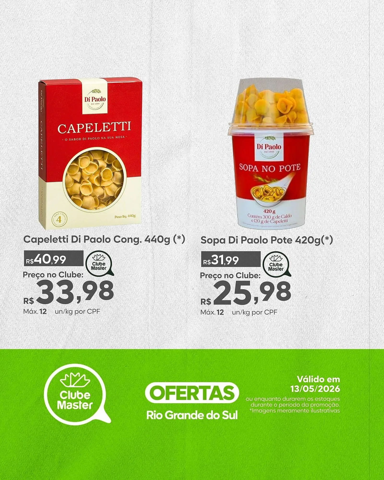 Encarte de Folheto Master Supermercados 13 de maio até 13 de maio 2026 - Pagina 6