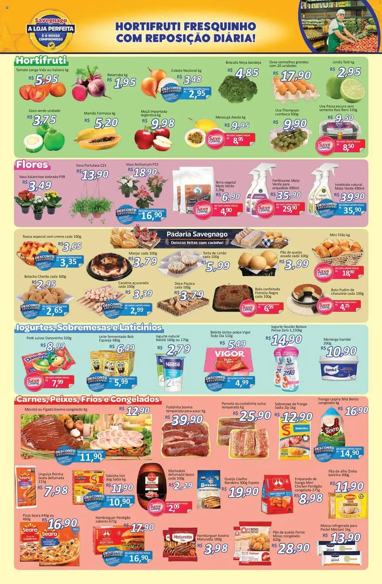 Encarte de Catálogo Supermercados Savegnago 19 de junho até 23 de junho 2025 - Pagina 2