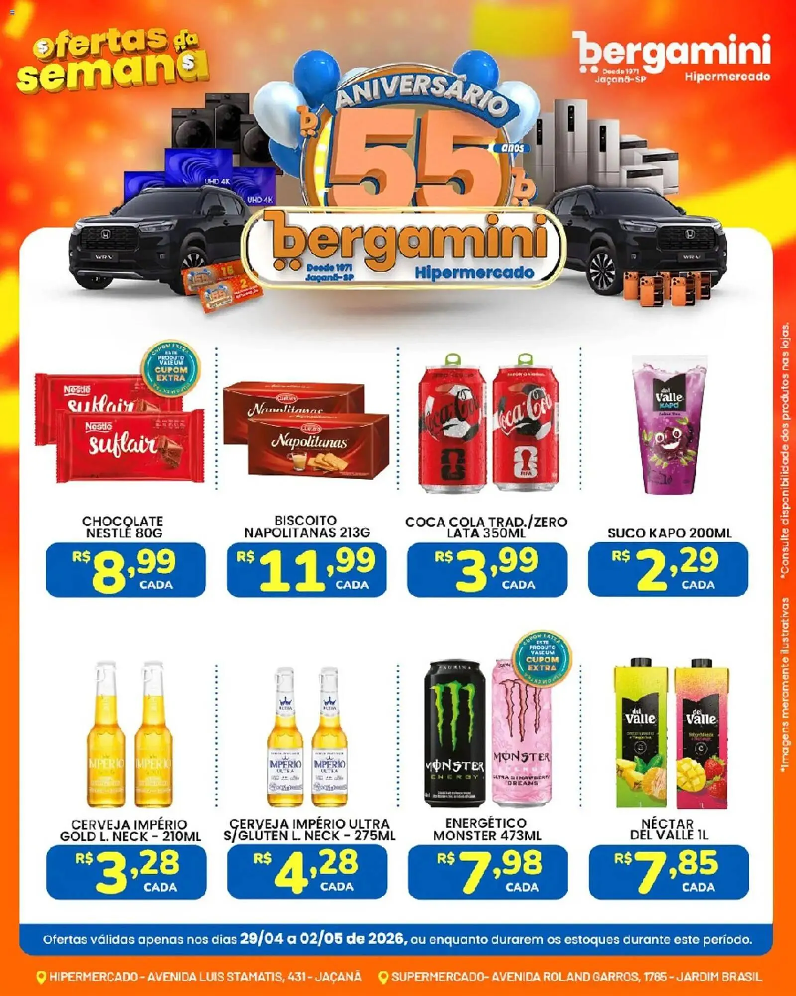 Encarte de Catálogo Supermercado Bergamini 29 de abril até 3 de maio 2026 - Pagina 4