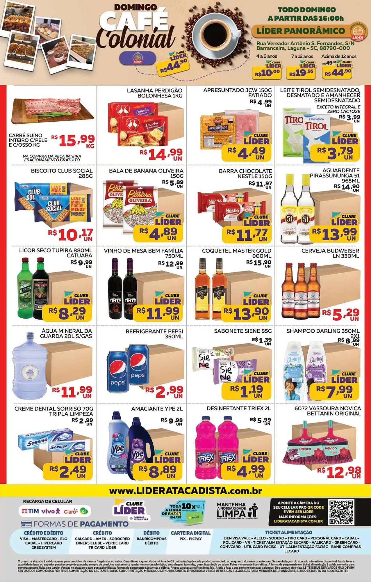 Encarte de Encarte Lider Atacadista 1 de dezembro até 7 de dezembro 2025 - Pagina 4