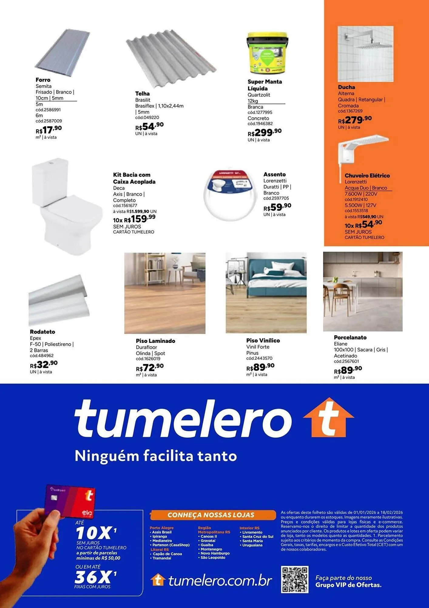 Encarte de Catálogo Tumelero 30 de janeiro até 18 de fevereiro 2026 - Pagina 16