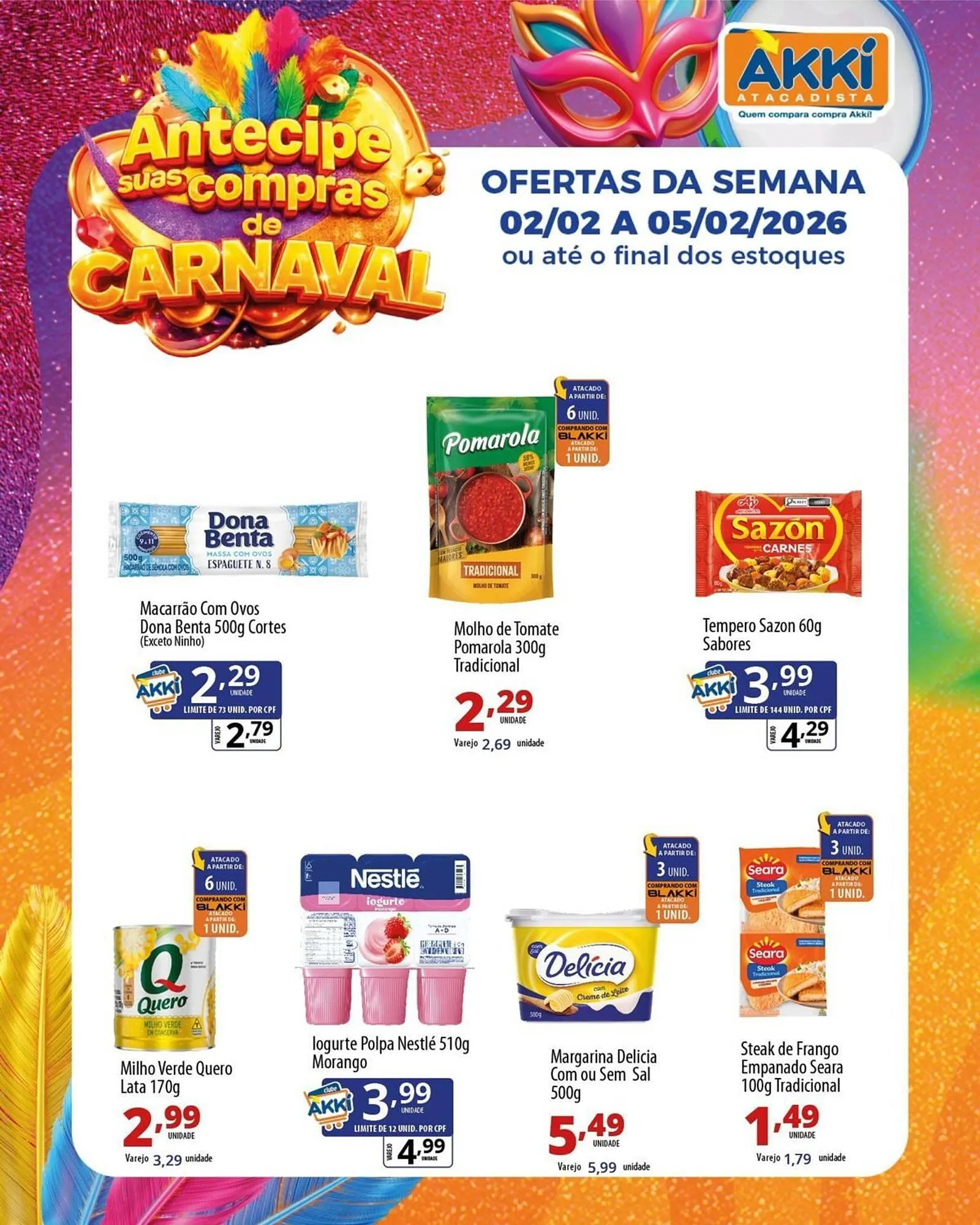 Encarte de Folheto Akki Atacadista 2 de fevereiro até 2 de maio 2026 - Pagina 2