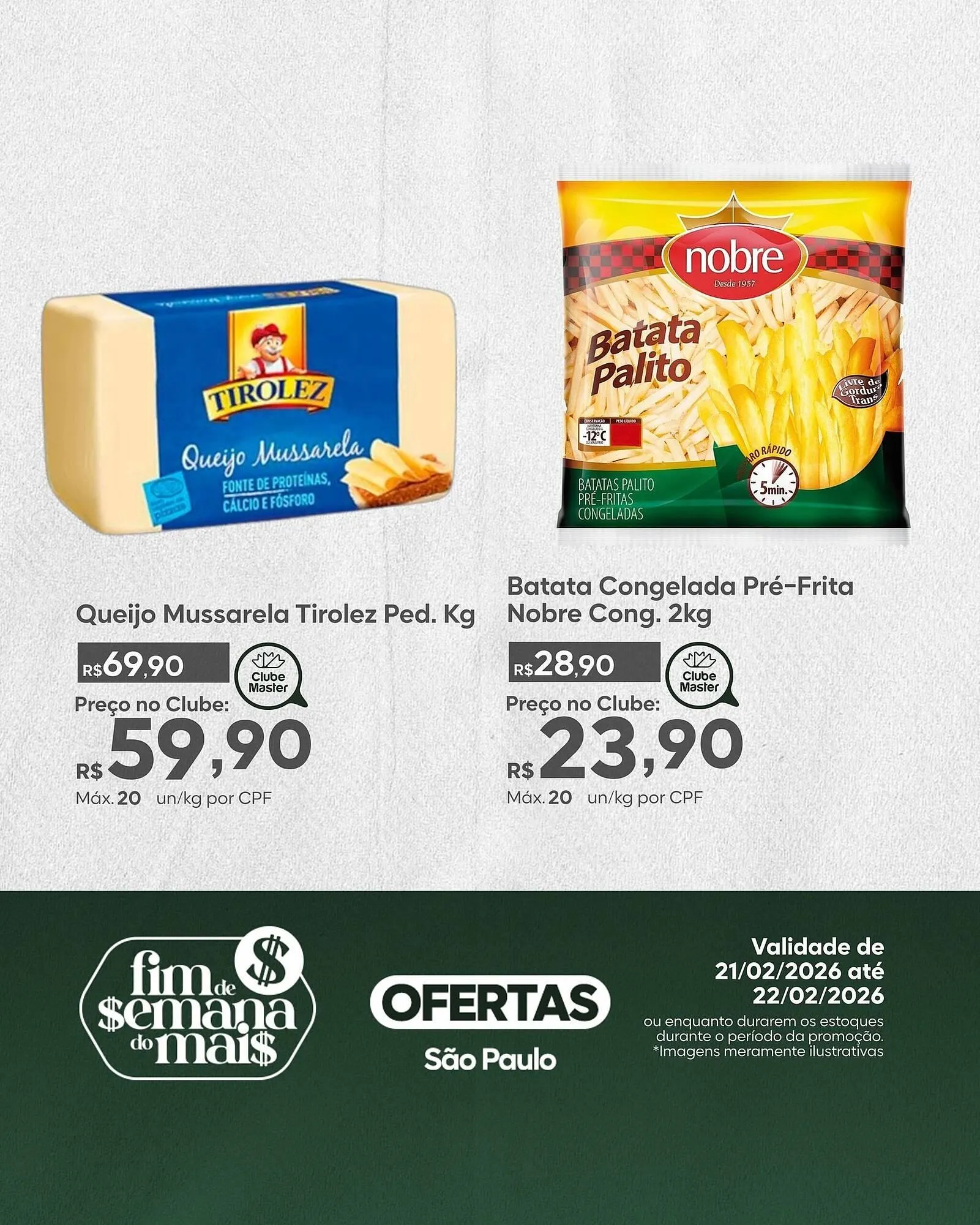 Encarte de Folheto Master Supermercados 21 de fevereiro até 22 de fevereiro 2026 - Pagina 3