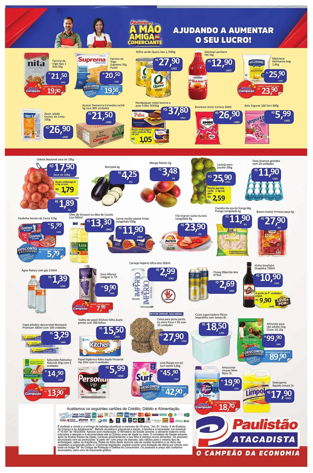 Encarte de Catálogo Paulistão Supermercados 9 de fevereiro até 10 de fevereiro 2026 - Pagina 2