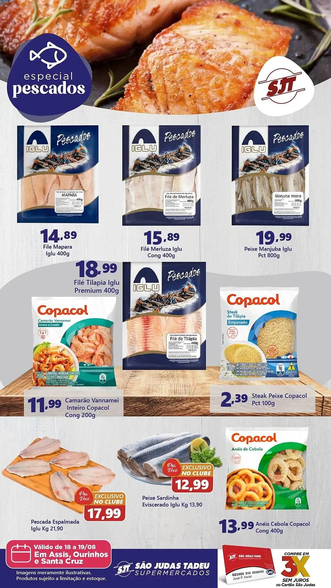 Encarte de Catálogo São Judas Tadeu 18 de agosto até 19 de agosto 2025 - Pagina 1