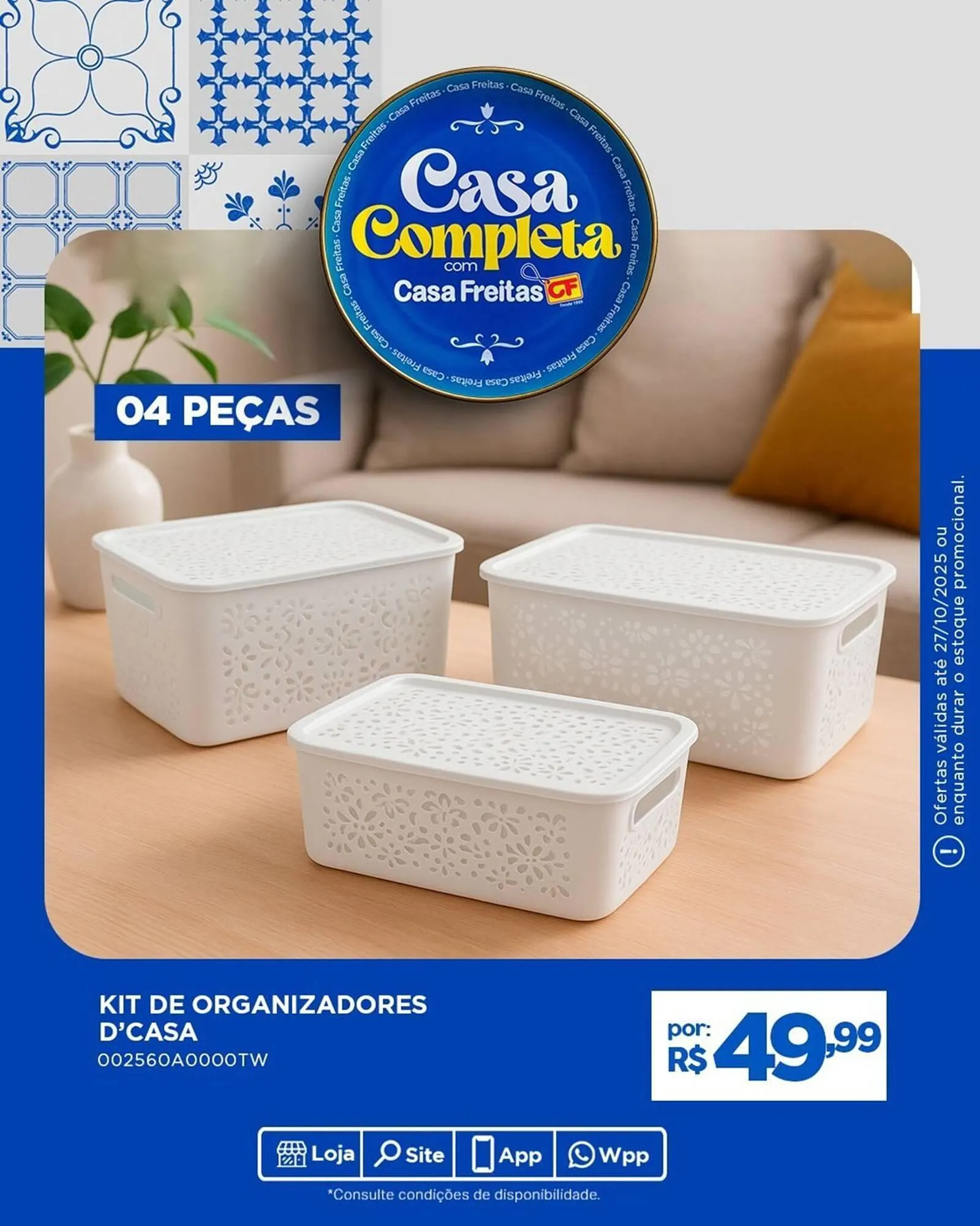 Encarte de Catálogo Casa Freitas 6 de outubro até 31 de outubro 2025 - Pagina 7