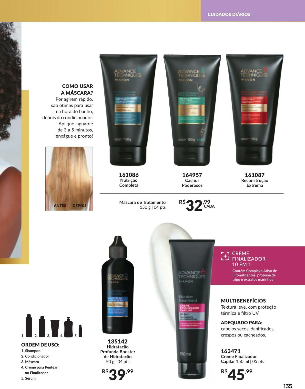 Encarte de Avon 16 de julho até 30 de julho 2025 - Pagina 135