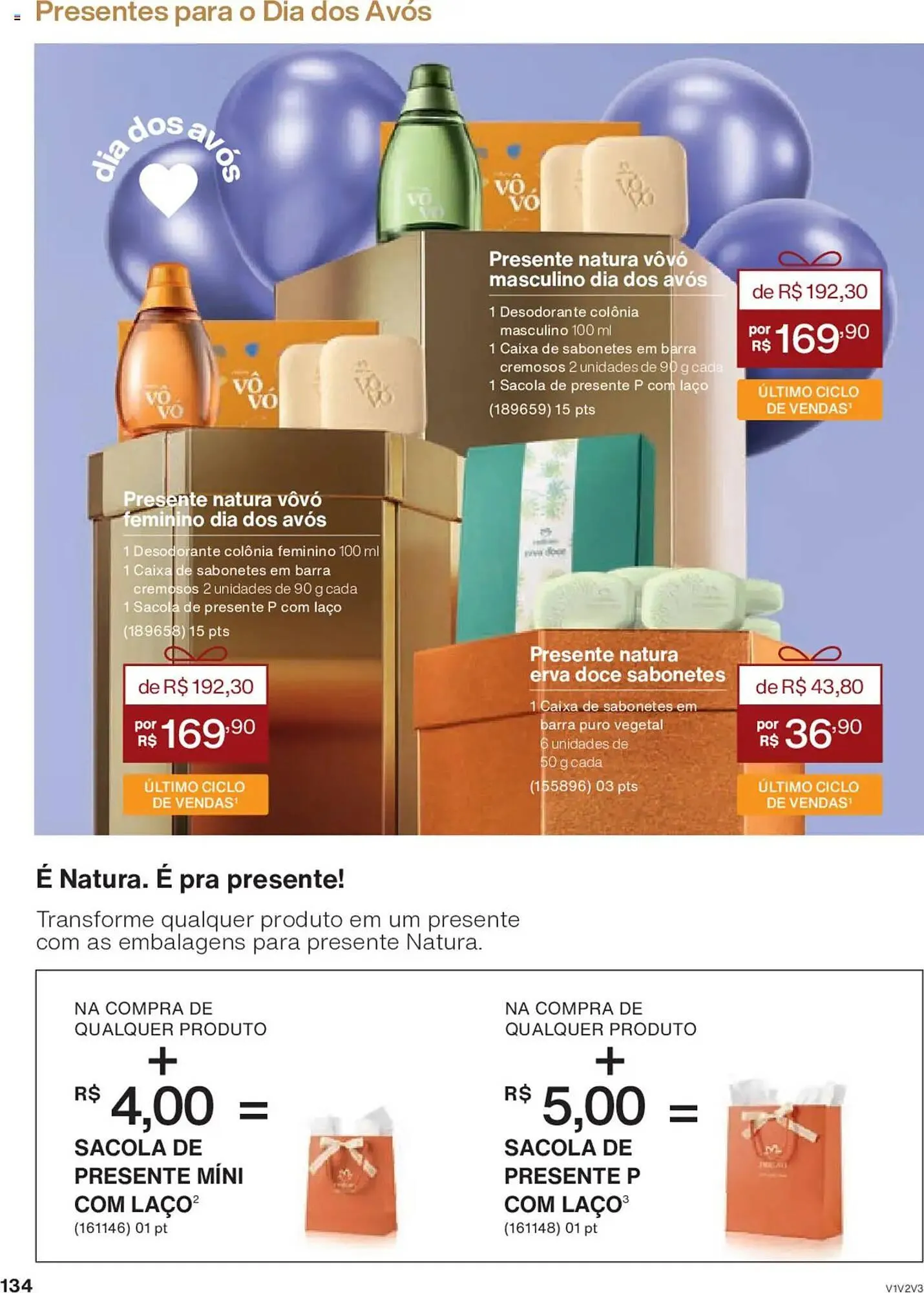 Encarte de Catálogo Natura 8 de julho até 5 de agosto 2025 - Pagina 134
