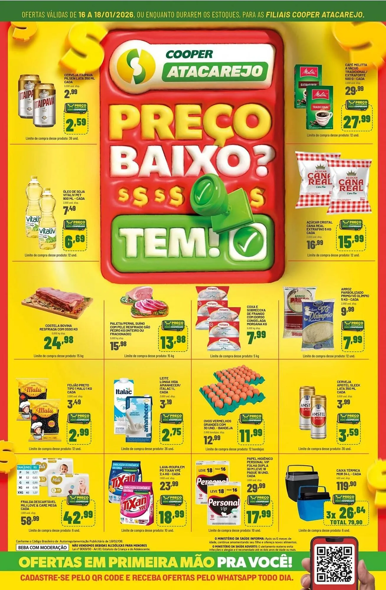 Encarte de Tabloide Cooper 16 de janeiro até 18 de janeiro 2026 - Pagina 1