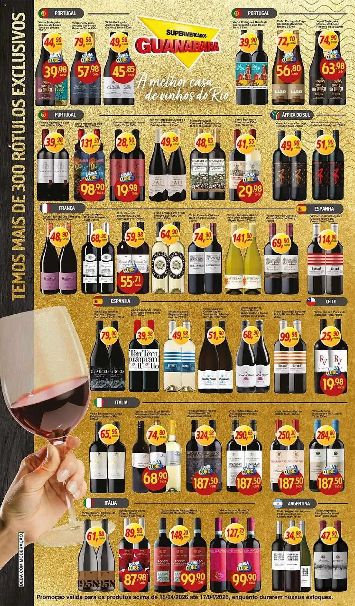 Encarte de Encarte Supermercados Guanabara 15 de abril até 17 de abril 2026 - Pagina 5