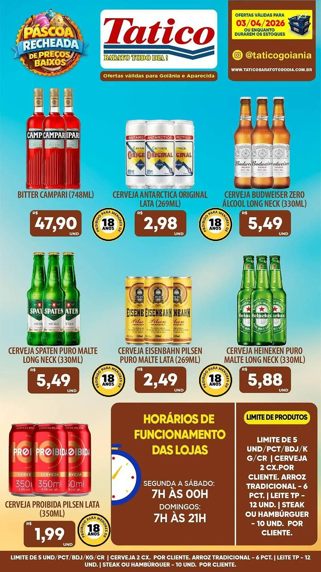 Encarte de Tabloide Tatico 3 de abril até 3 de abril 2026 - Pagina 21