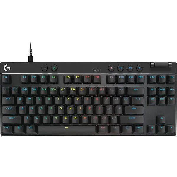 Teclado Mecânico Gamer Pro X TKL Rapid, RGB LIGHTSYNC, Conexão USB, 920-013131, Logitech G - CX 1 UN