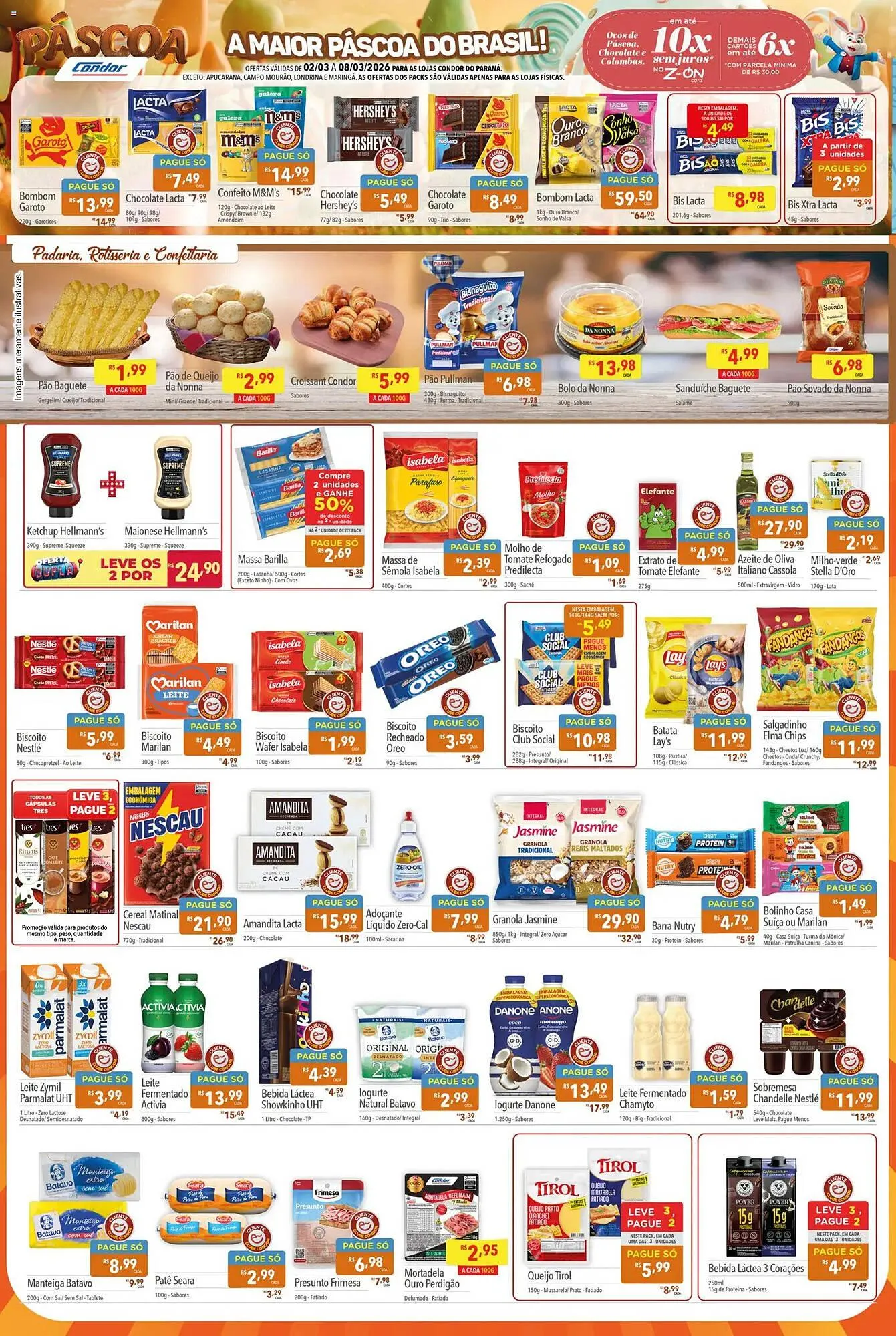 Encarte de Catálogo Supermercados Condor 2 de março até 8 de março 2026 - Pagina 2