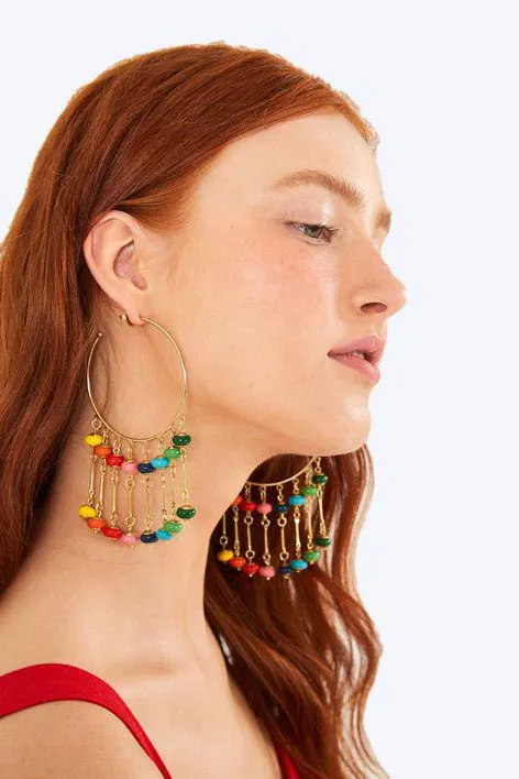 Argola Contrapinada Rainbow