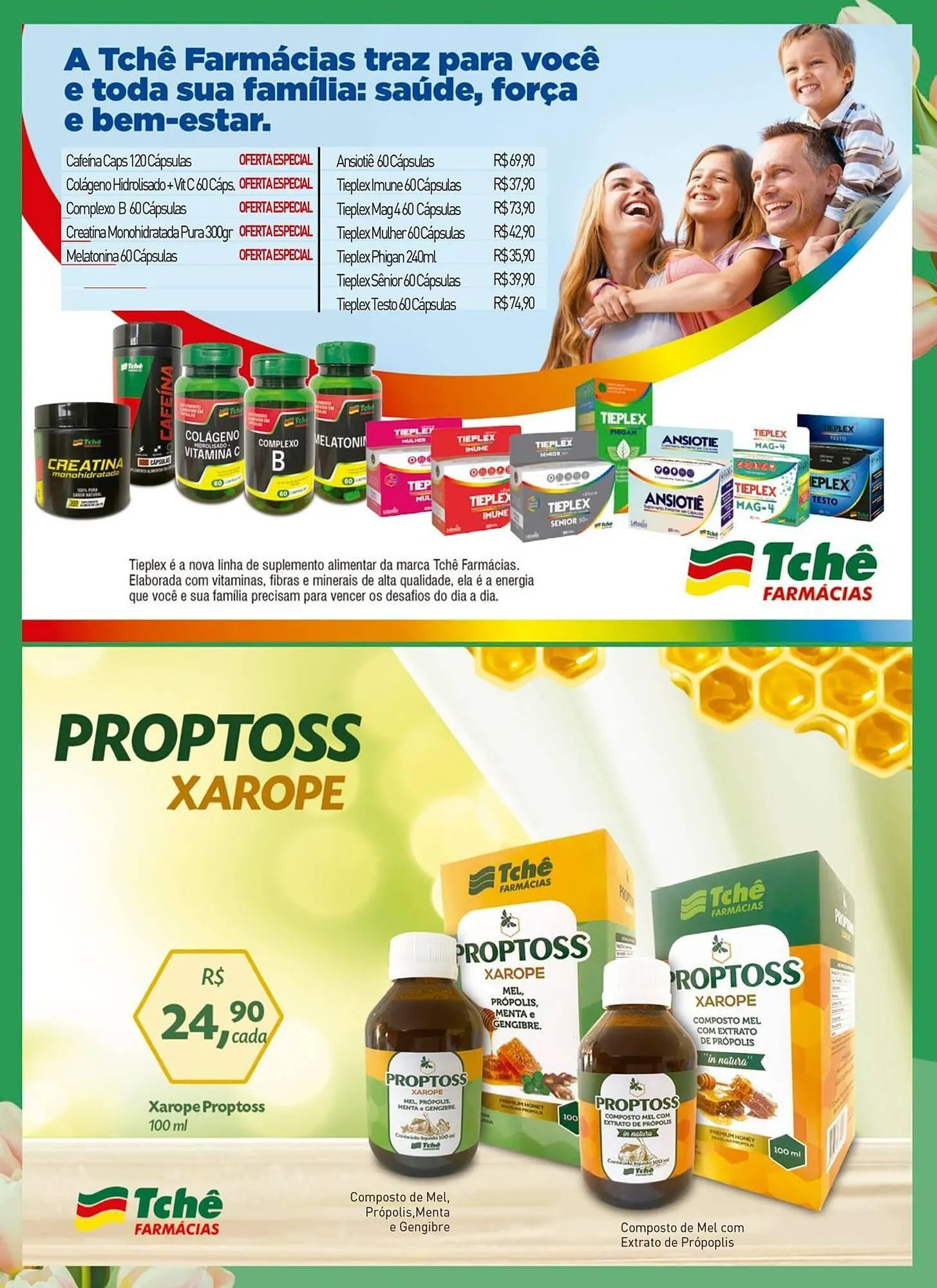 Encarte de Catálogo Tchê Farmácias 18 de abril até 31 de maio 2026 - Pagina 7