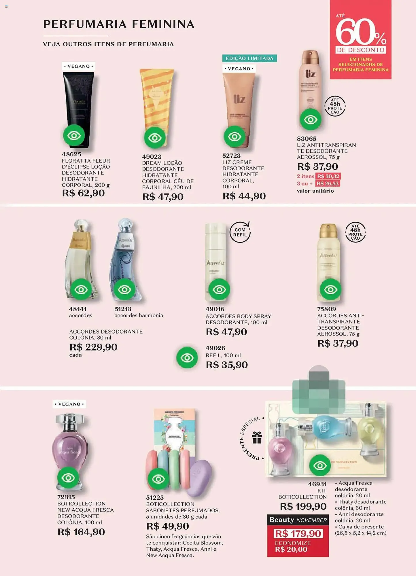 Encarte de Catálogo O Boticário 3 de novembro até 30 de novembro 2025 - Pagina 93