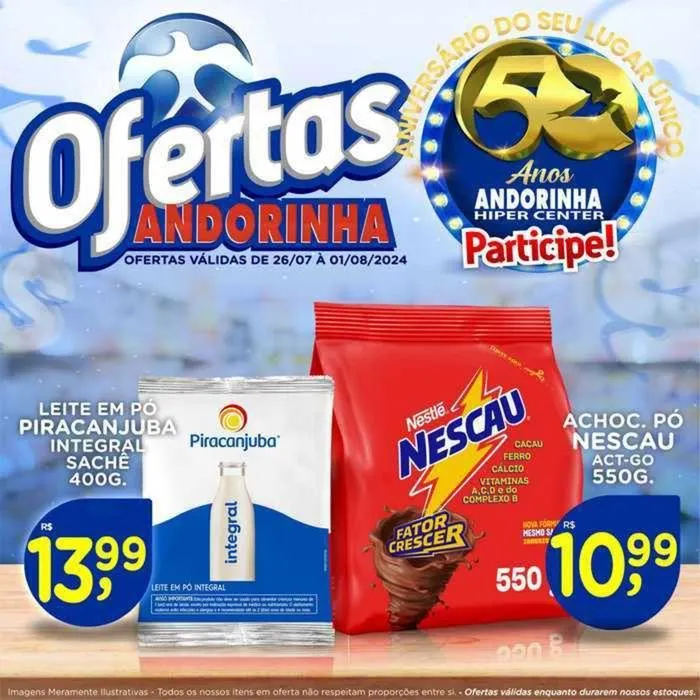 Encarte de Andorinha Hipermercado OFERTAS 26 de julho até 1 de agosto 2024 - Pagina 4