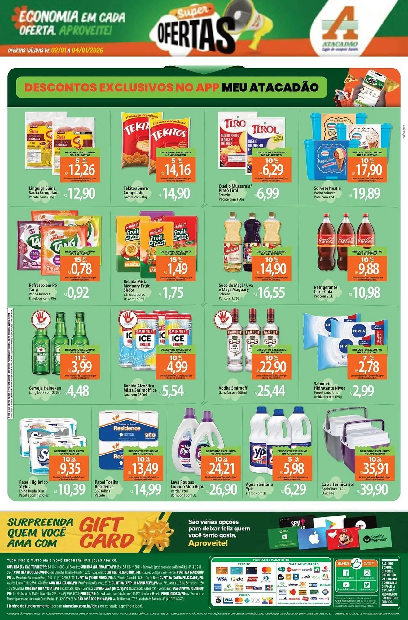 Encarte de Folheto Atacadão 2 de janeiro até 4 de janeiro 2026 - Pagina 2