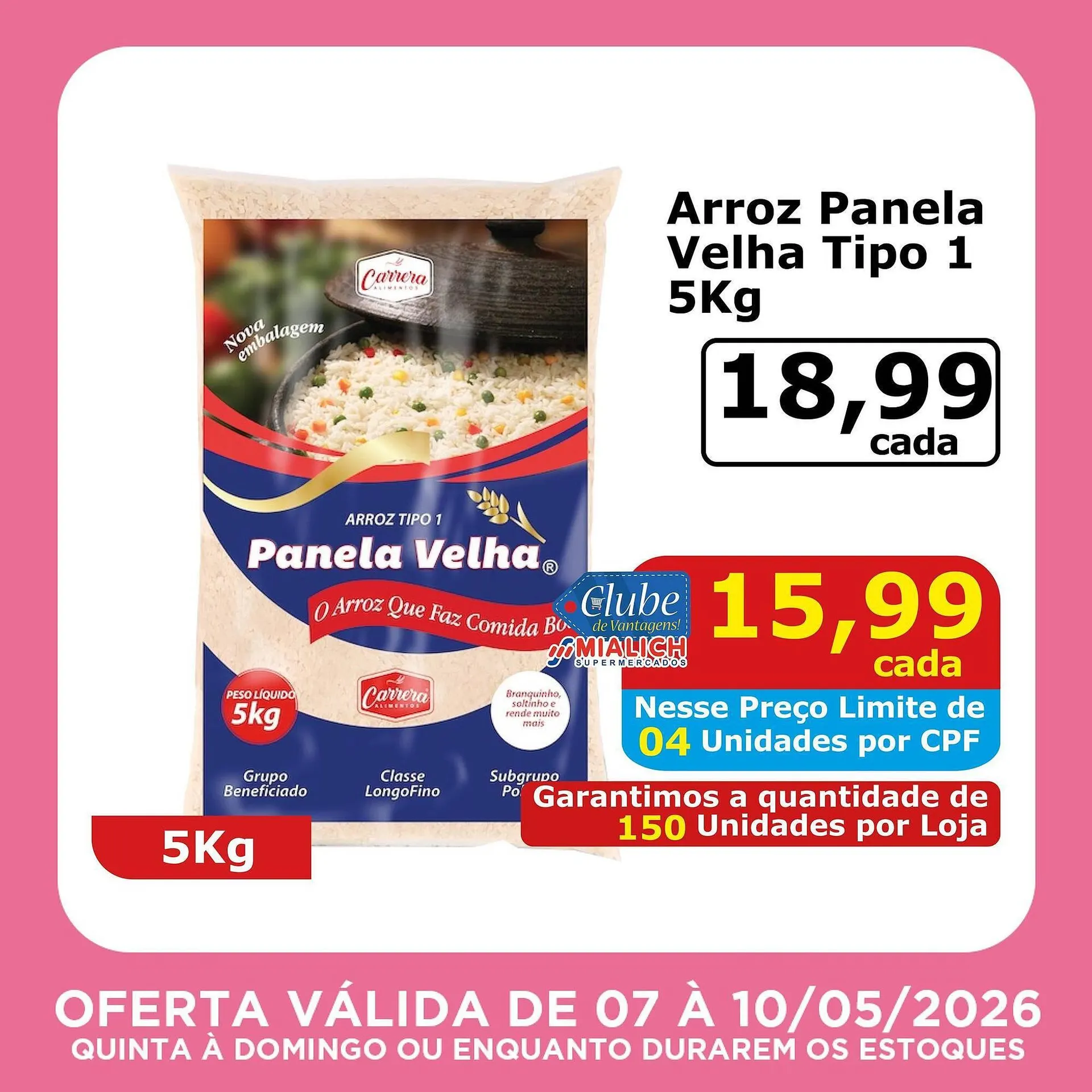 Encarte de Catálogo Mialich Supermercados 7 de maio até 10 de maio 2026 - Pagina 7