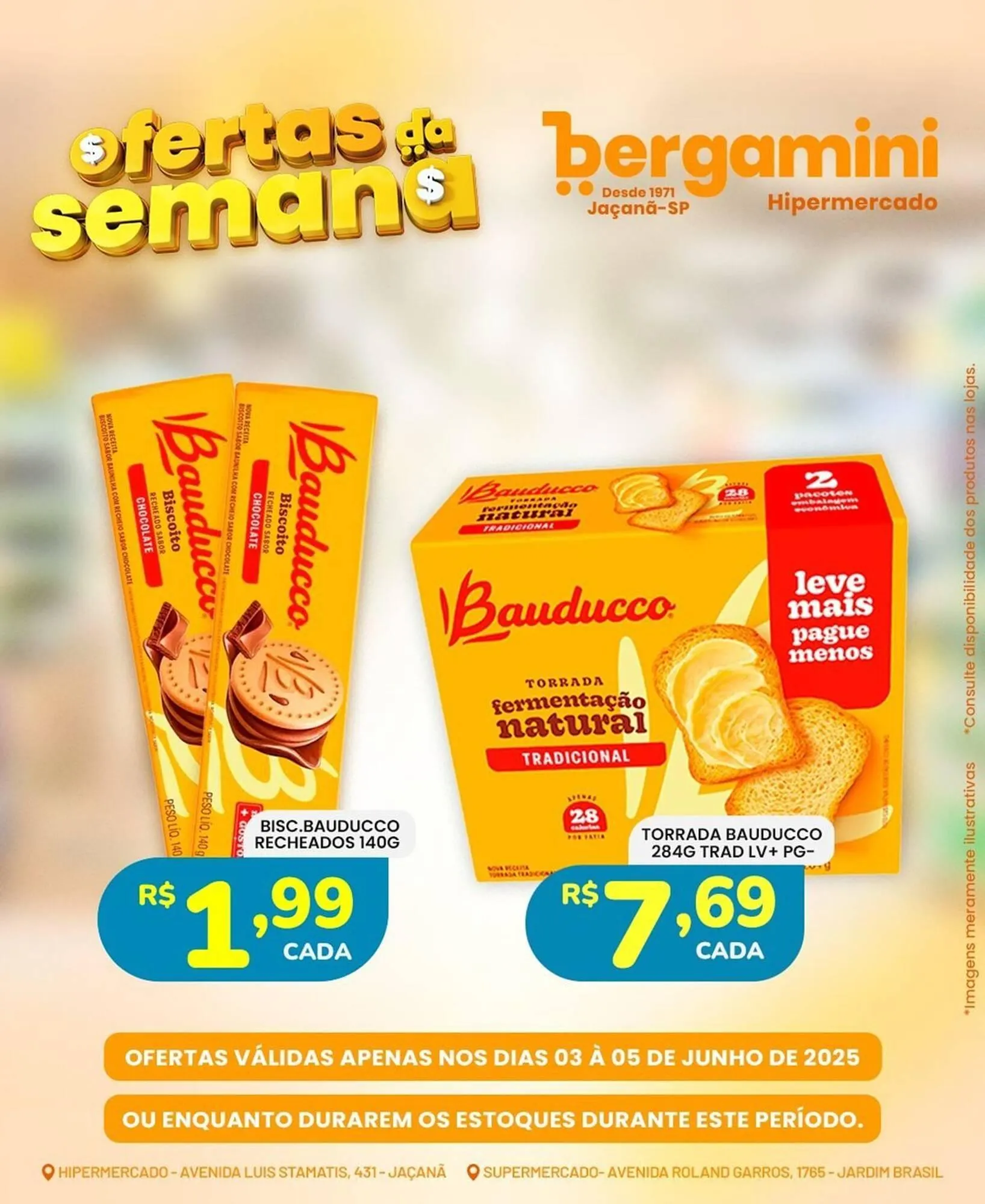 Encarte de Catálogo Supermercado Bergamini 3 de junho até 5 de junho 2025 - Pagina 1