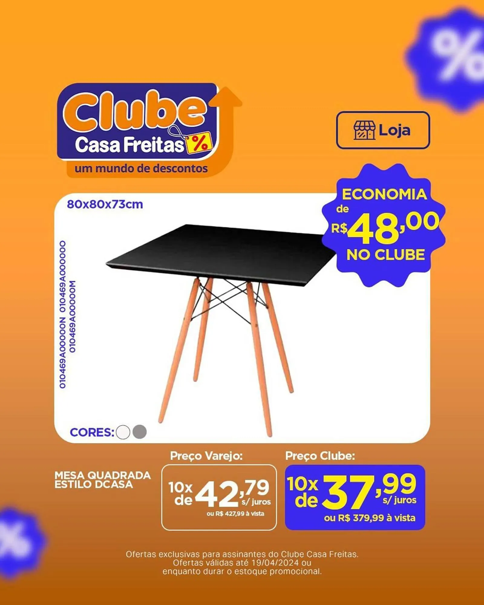 Encarte de Catálogo Casa Freitas 5 de abril até 19 de abril 2024 - Pagina 1