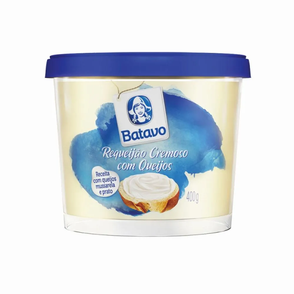 Requeijão Cremoso Batavo Tradicional 400g