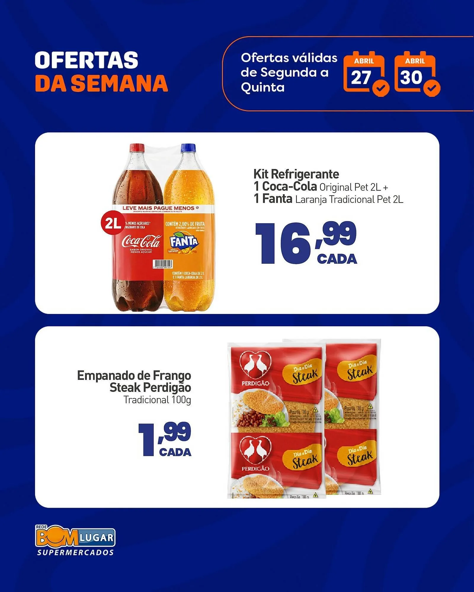 Encarte de Folheto Rede Bom Lugar 28 de abril até 30 de abril 2026 - Pagina 2