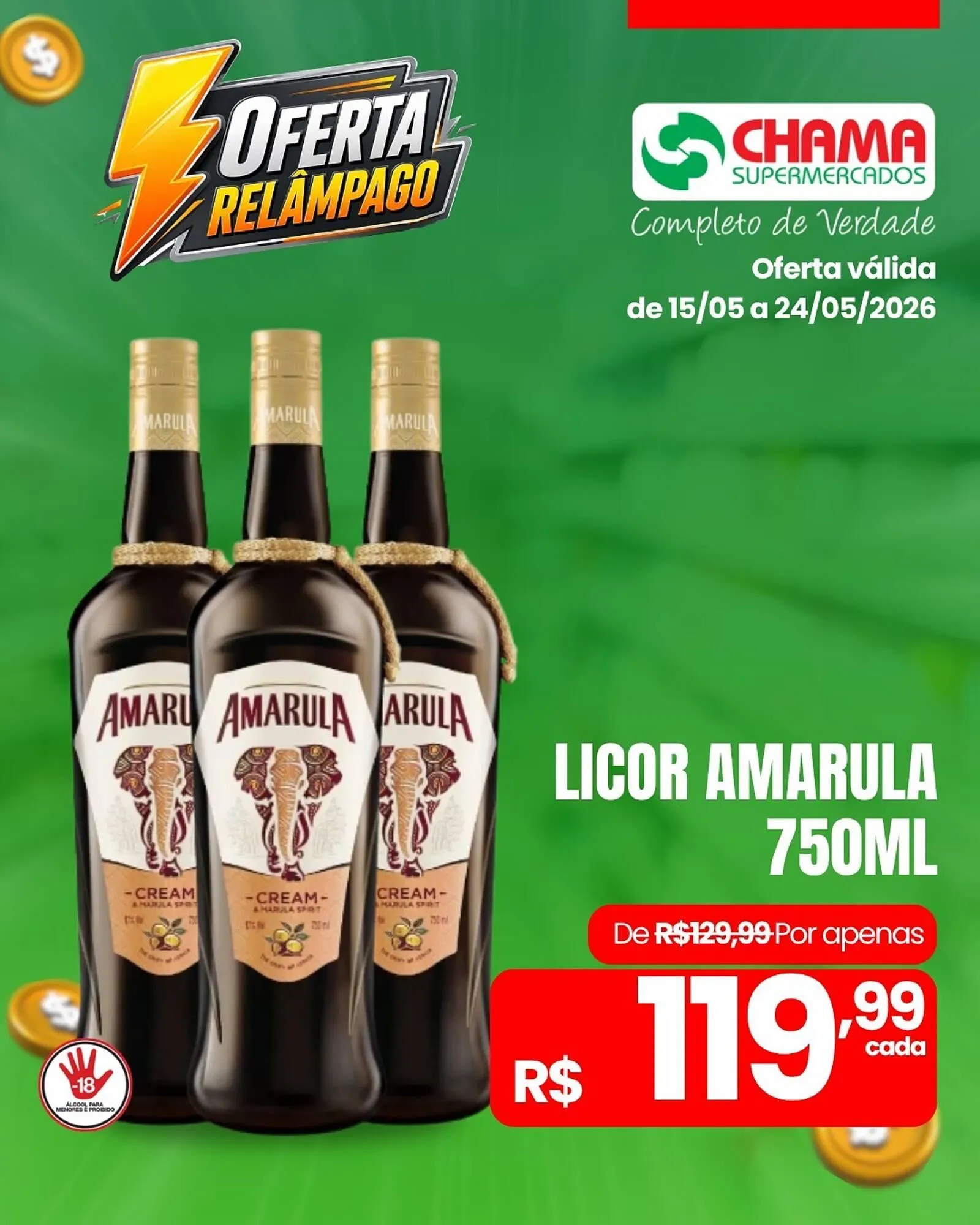 Encarte de Catálogo Chama Supermercados 15 de maio até 24 de maio 2026 - Pagina 5