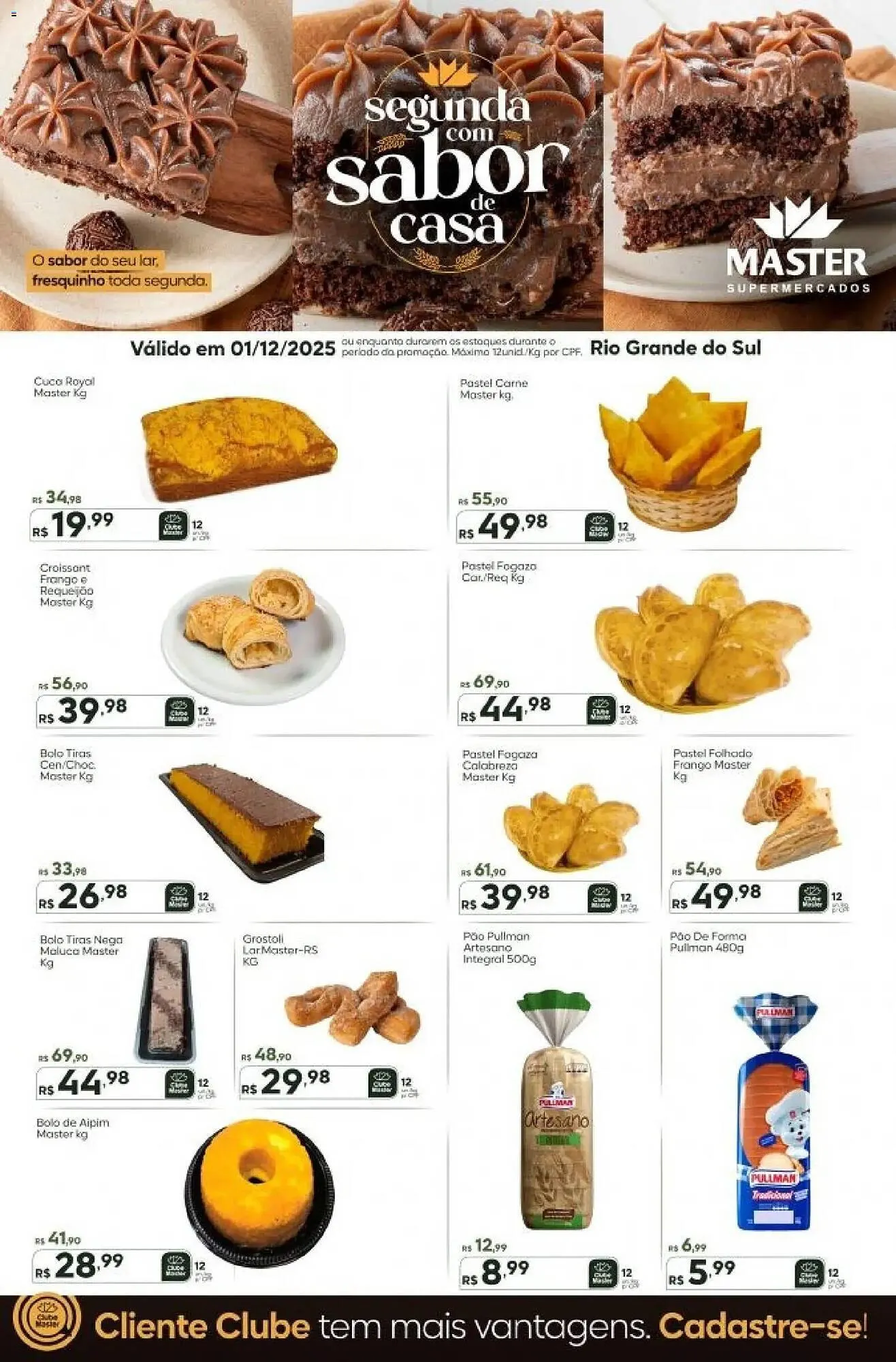 Folheto Master Supermercados - 1