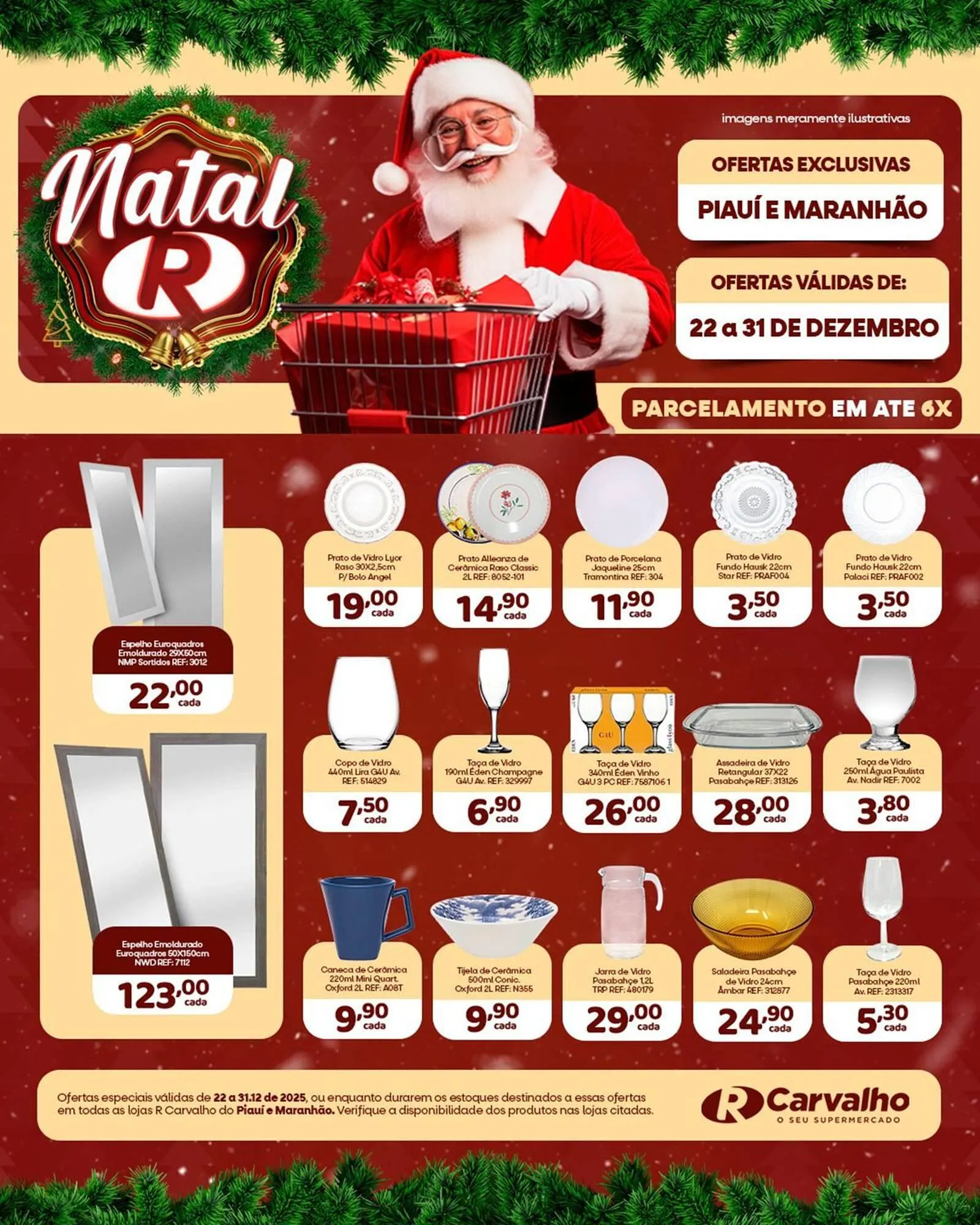 Encarte de Catálogo Carvalho Supermercado 23 de dezembro até 31 de dezembro 2025 - Pagina 1