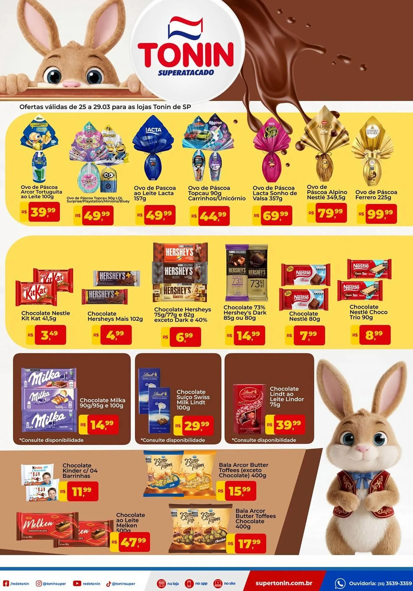 Encarte de Catálogo Tonin Superatacado 25 de março até 29 de março 2026 - Pagina 1