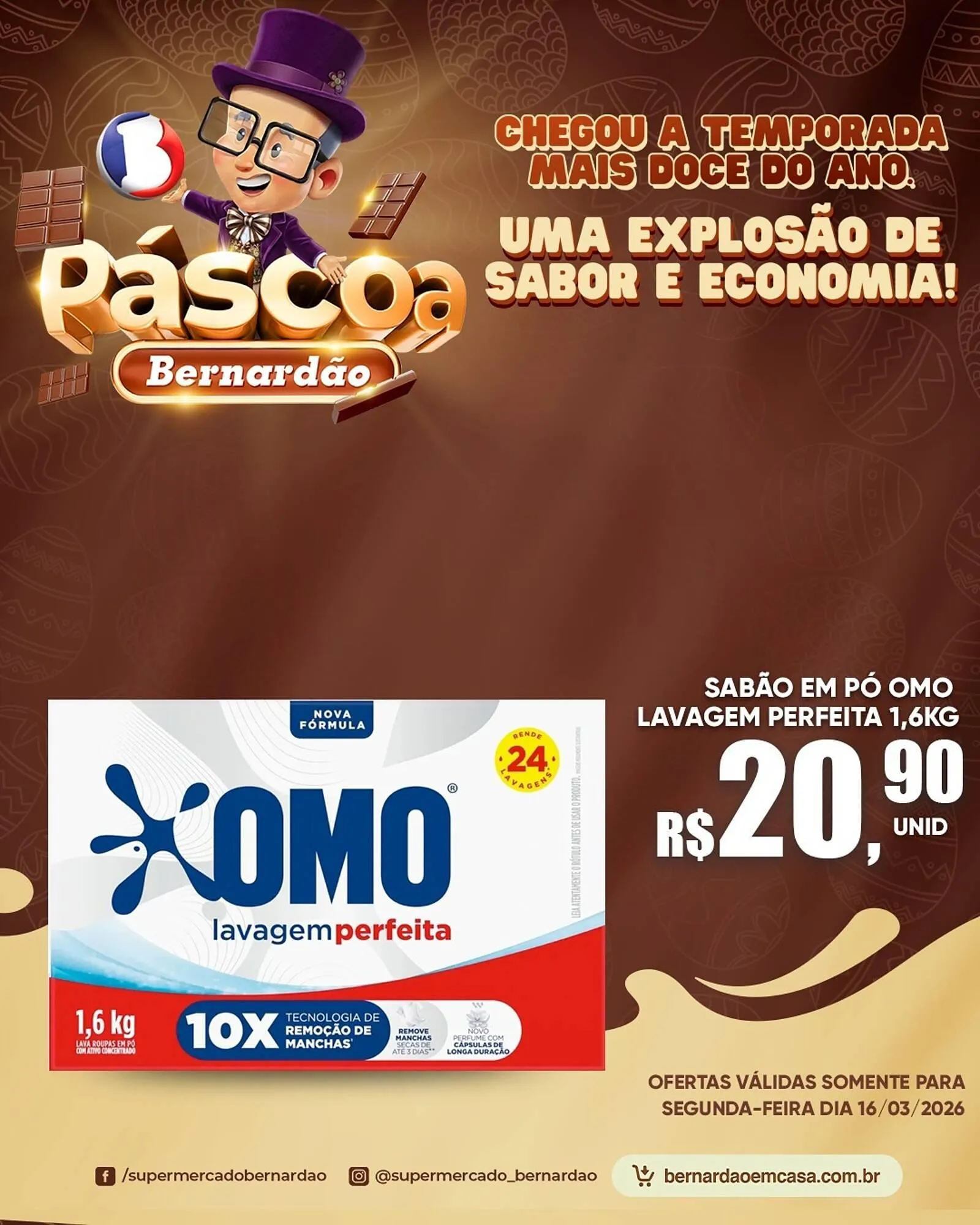 Encarte de Catálogo Supermercado Bernardão 16 de março até 16 de março 2026 - Pagina 3