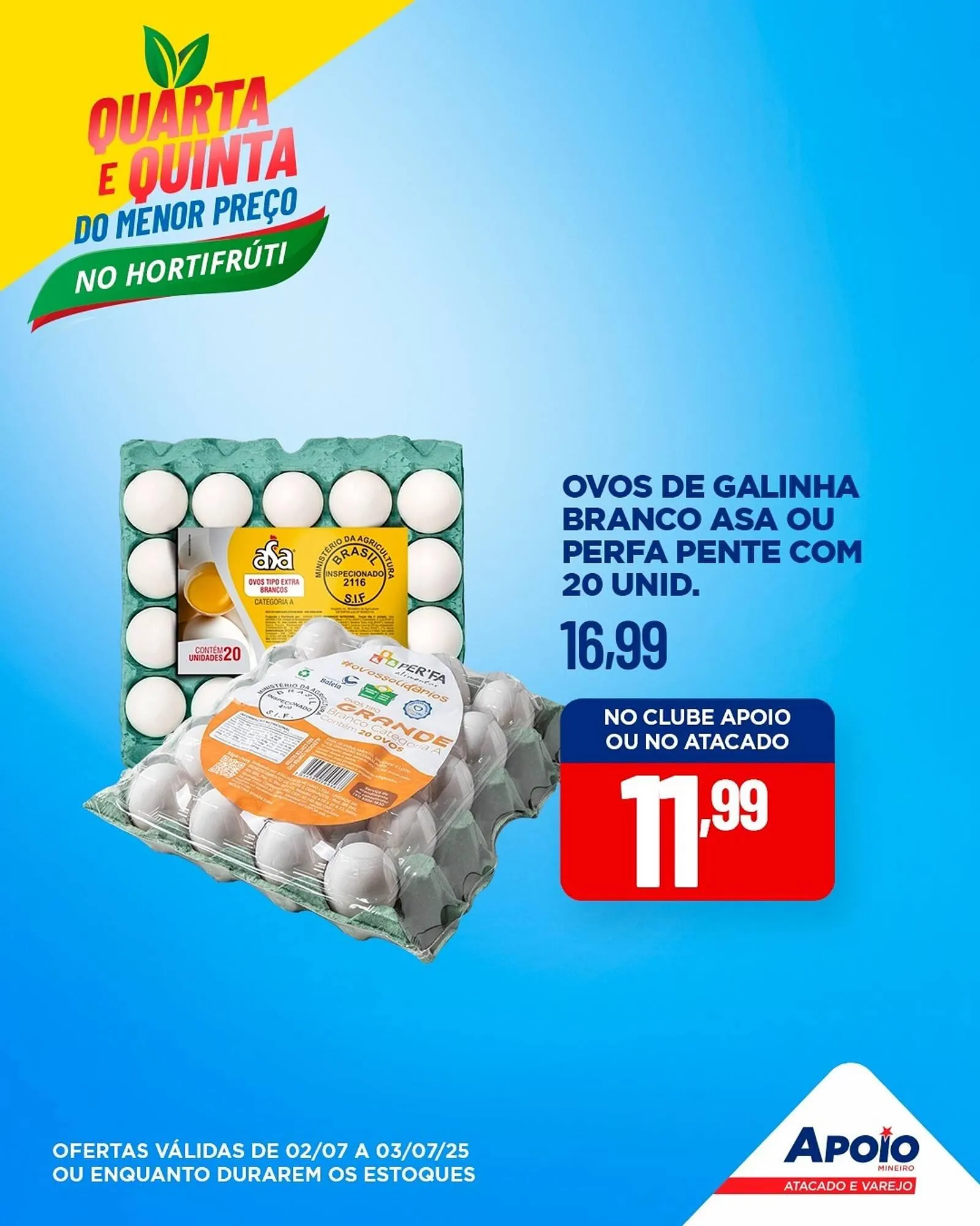 Encarte de Catálogo Apoio Mineiro 2 de julho até 3 de julho 2025 - Pagina 1