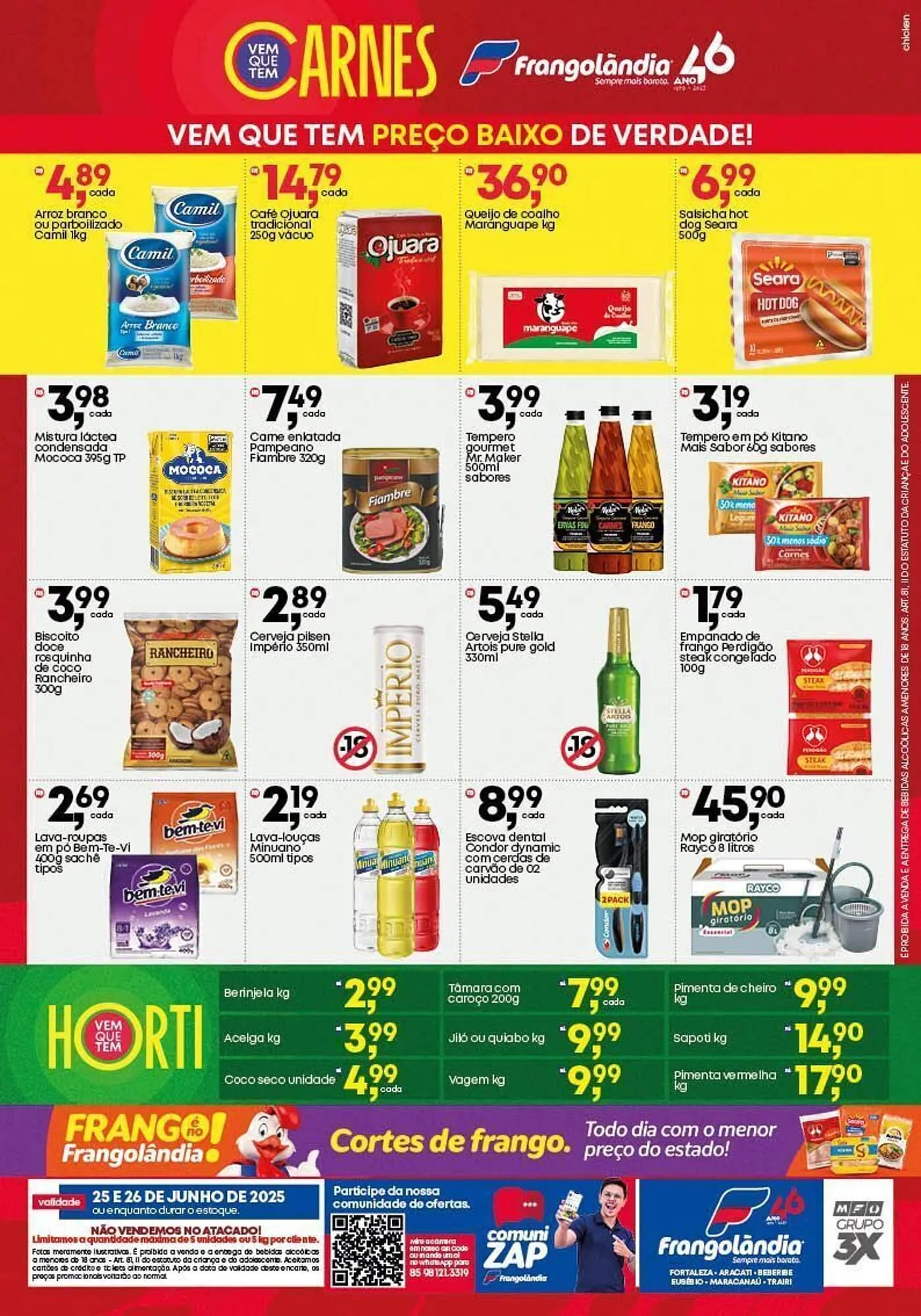 Encarte de Ofertas Frangolândia 25 de junho até 26 de junho 2025 - Pagina 2