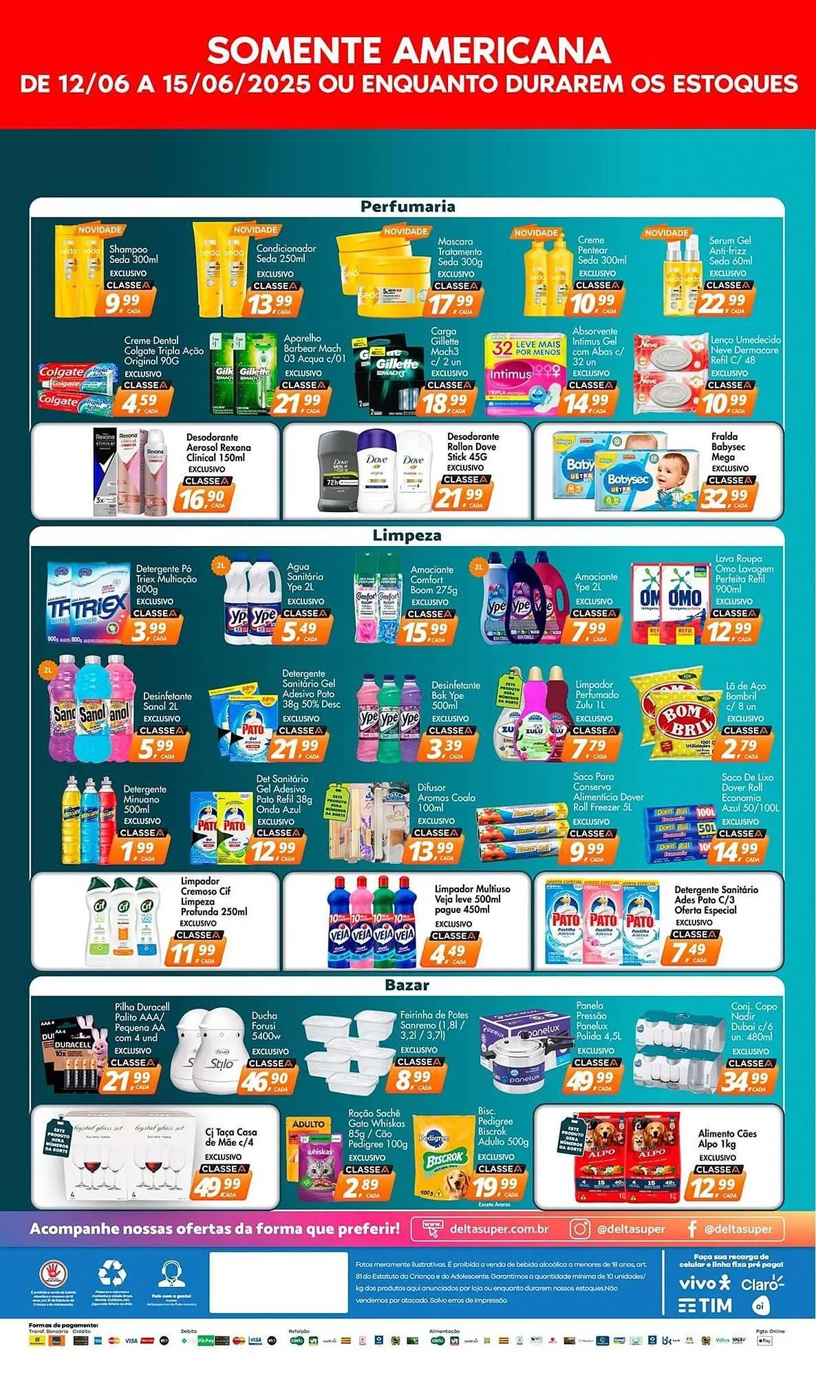 Encarte de Catálogo Delta Supermercados 13 de junho até 15 de junho 2025 - Pagina 4