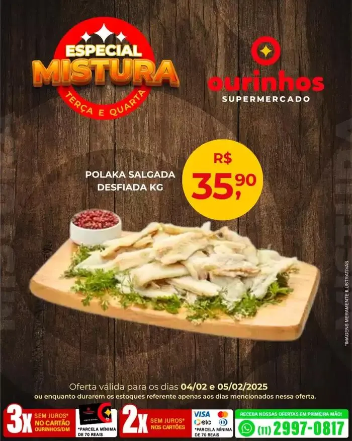 Encarte de Especial Mistura 4 de fevereiro até 5 de fevereiro 2025 - Pagina 1