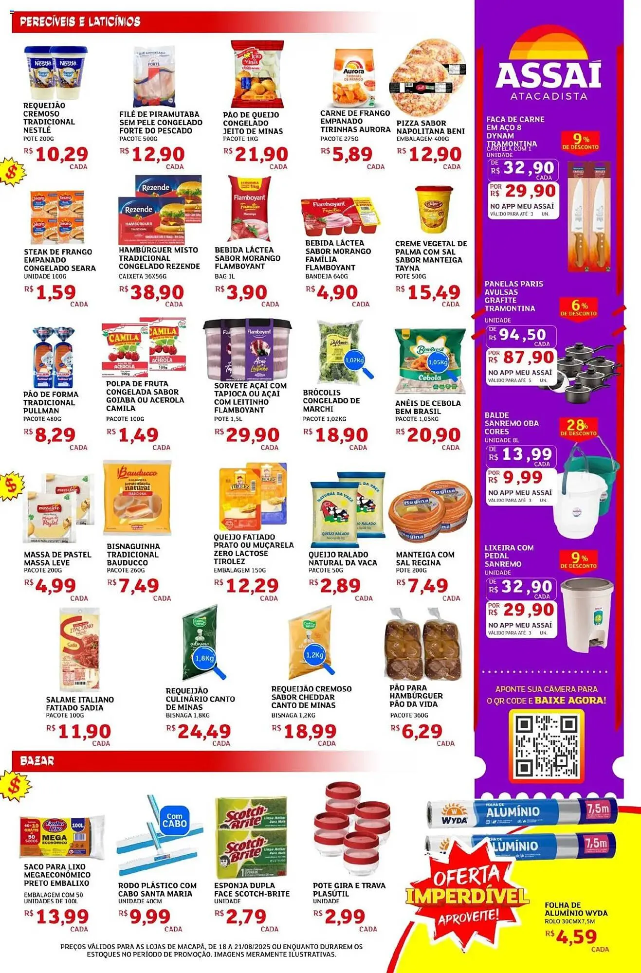 Encarte de Catálogo Assaí Atacadista 18 de agosto até 21 de agosto 2025 - Pagina 3