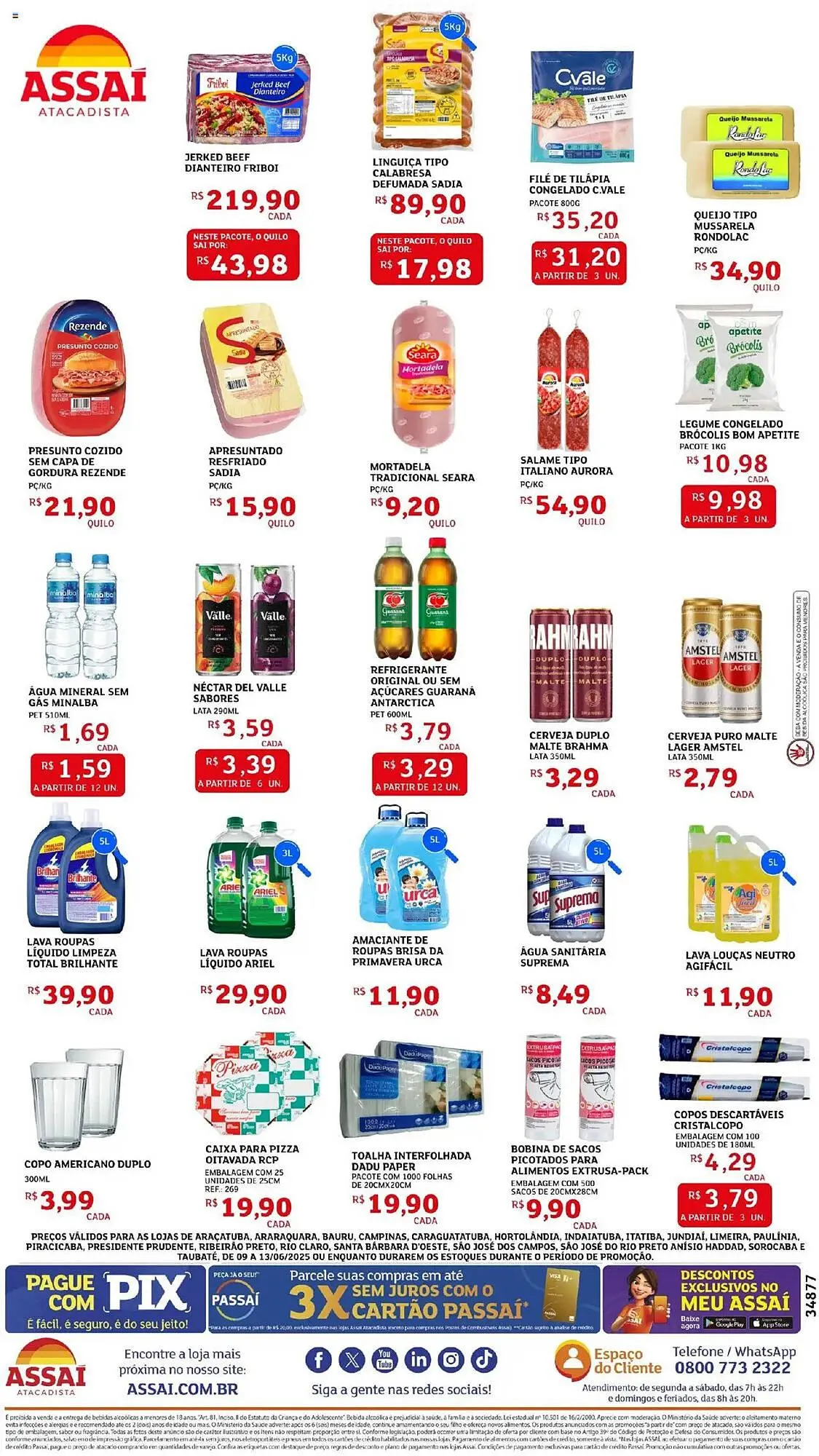 Encarte de Catálogo Assaí Atacadista 9 de junho até 13 de junho 2025 - Pagina 4