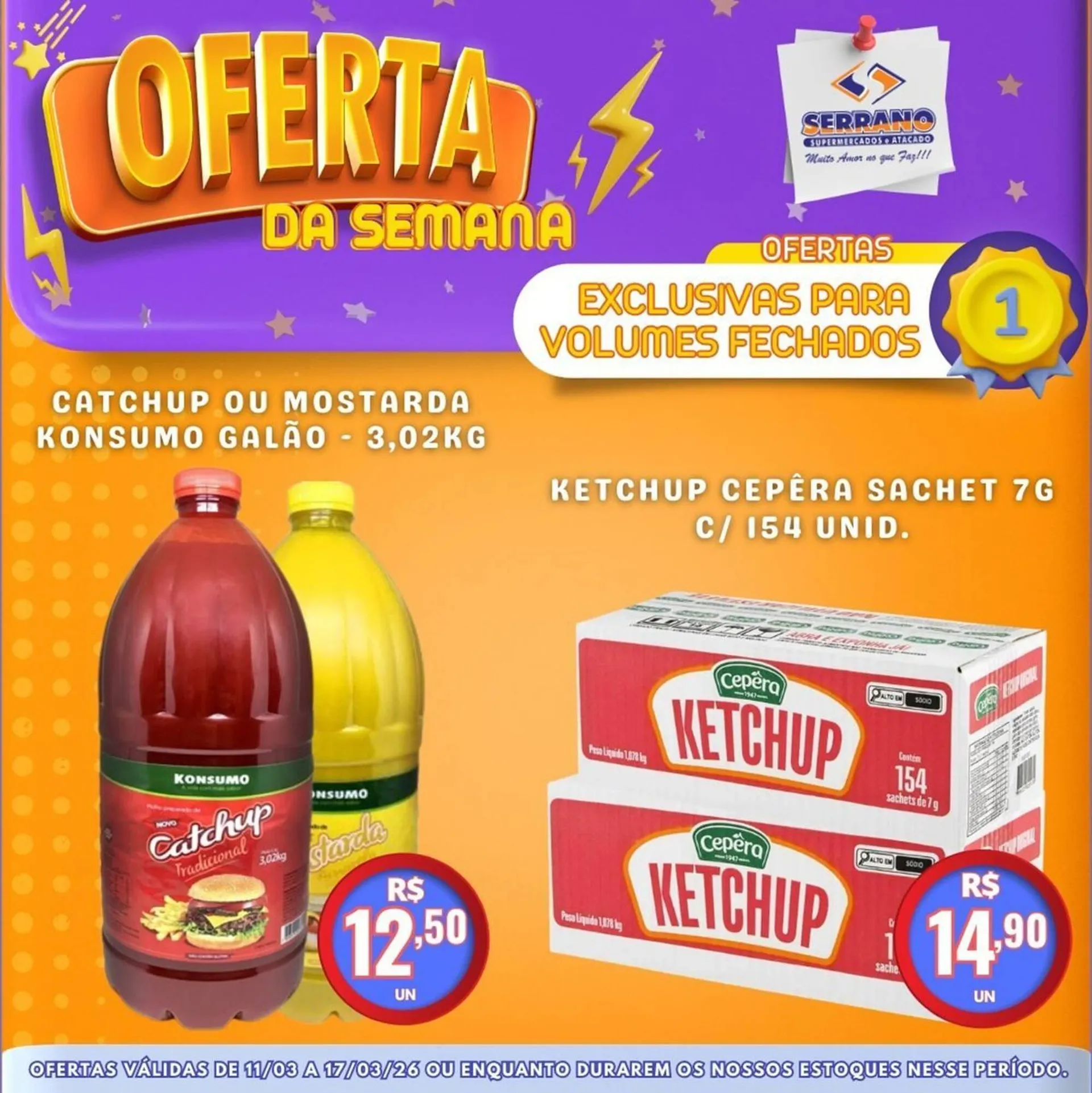 Encarte de Catálogo Serrano Supermercado 11 de março até 17 de março 2026 - Pagina 5
