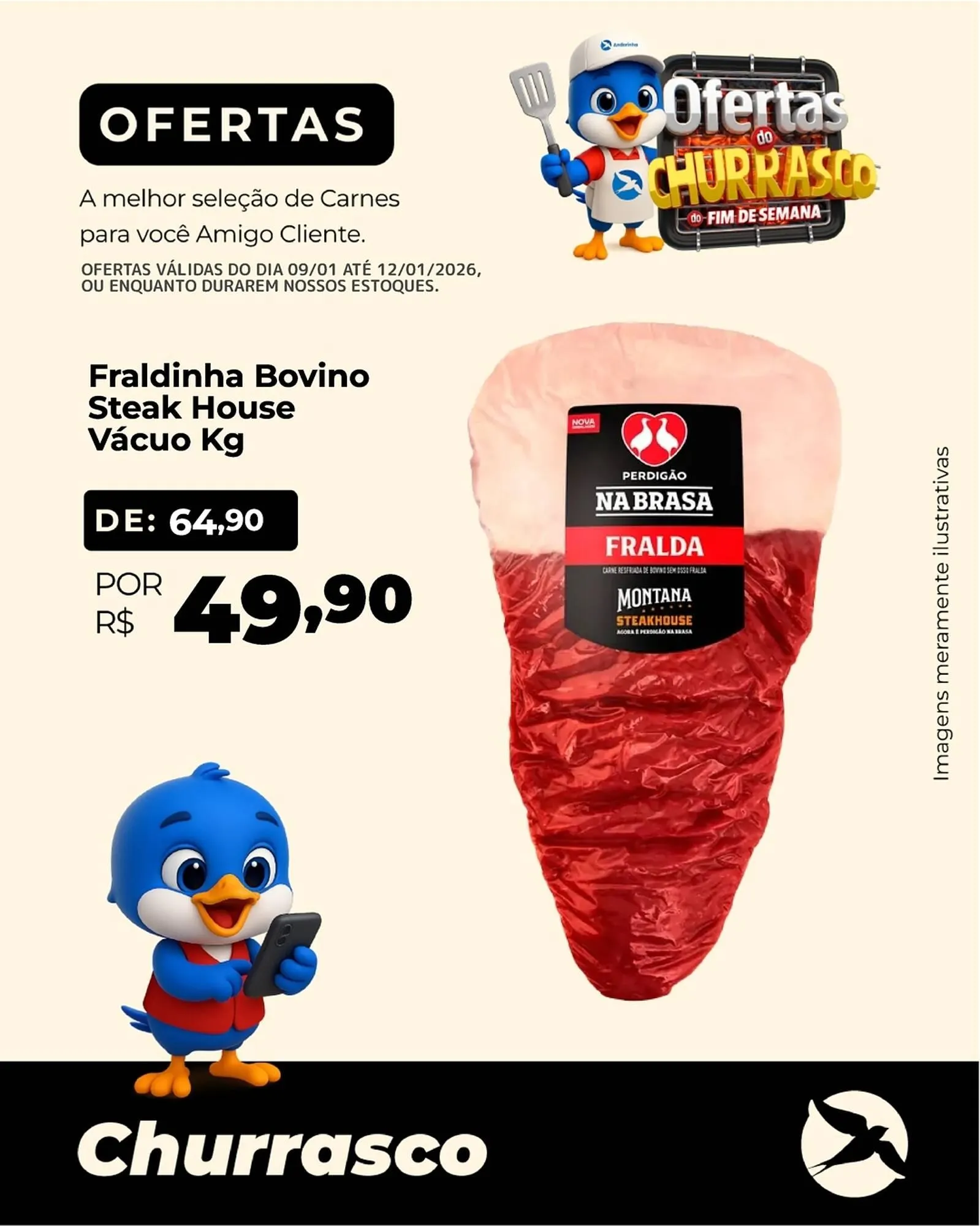 Encarte de Folheto Andorinha Hipermercado 10 de janeiro até 12 de janeiro 2026 - Pagina 3