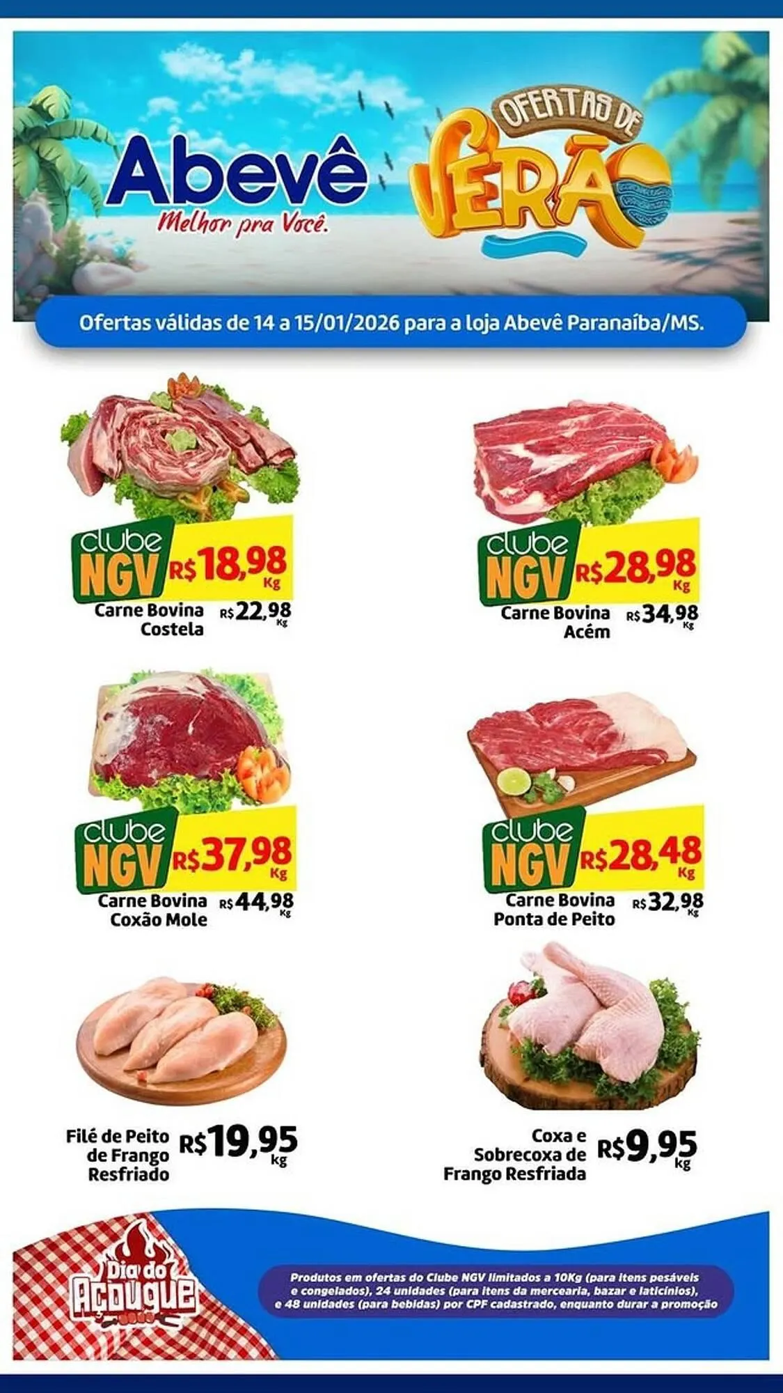 Encarte de Catálogo Abevê Supermercados 14 de janeiro até 15 de janeiro 2026 - Pagina 3