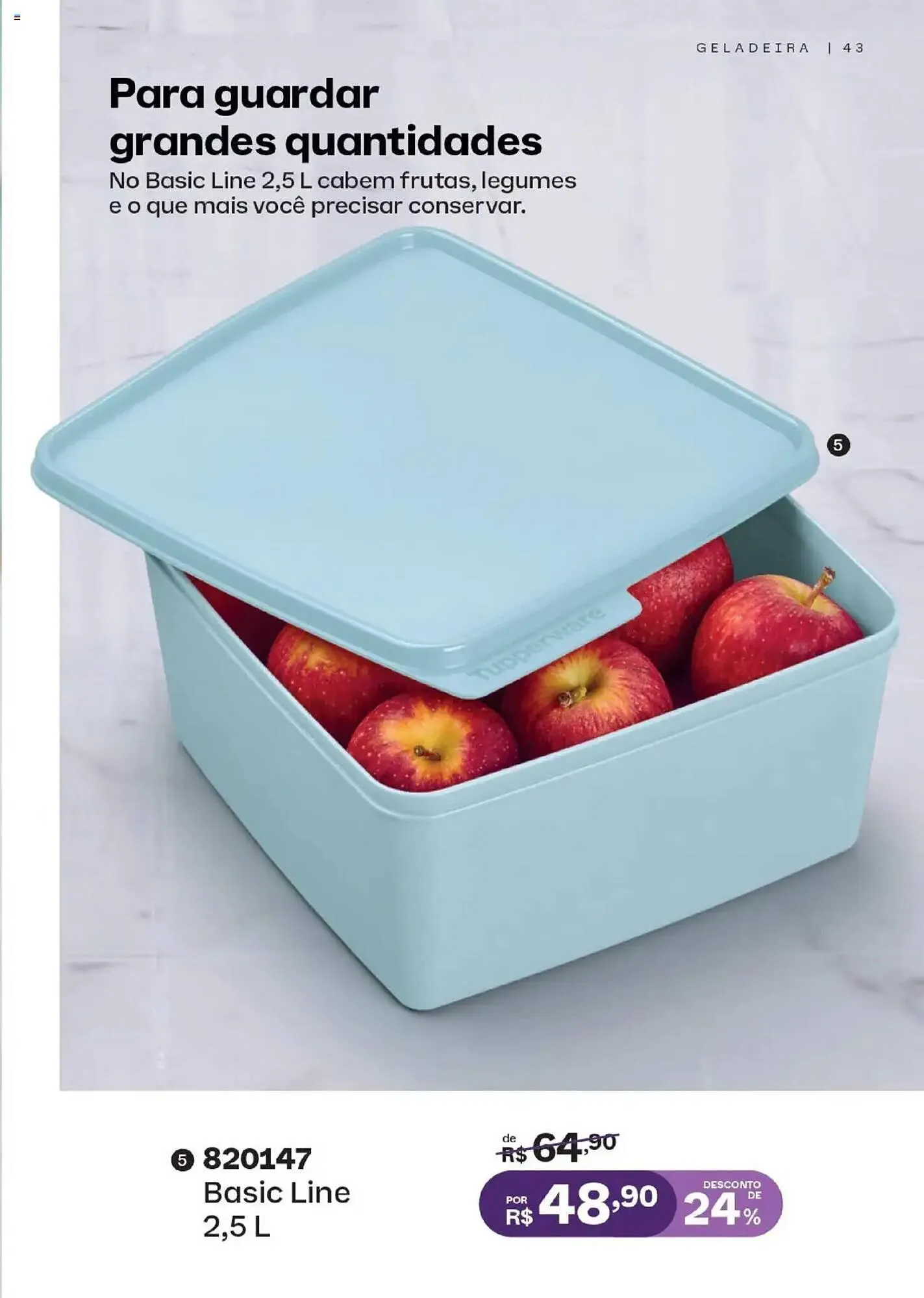 Encarte de Catálogo Tupperware 1 de setembro até 1 de outubro 2025 - Pagina 43