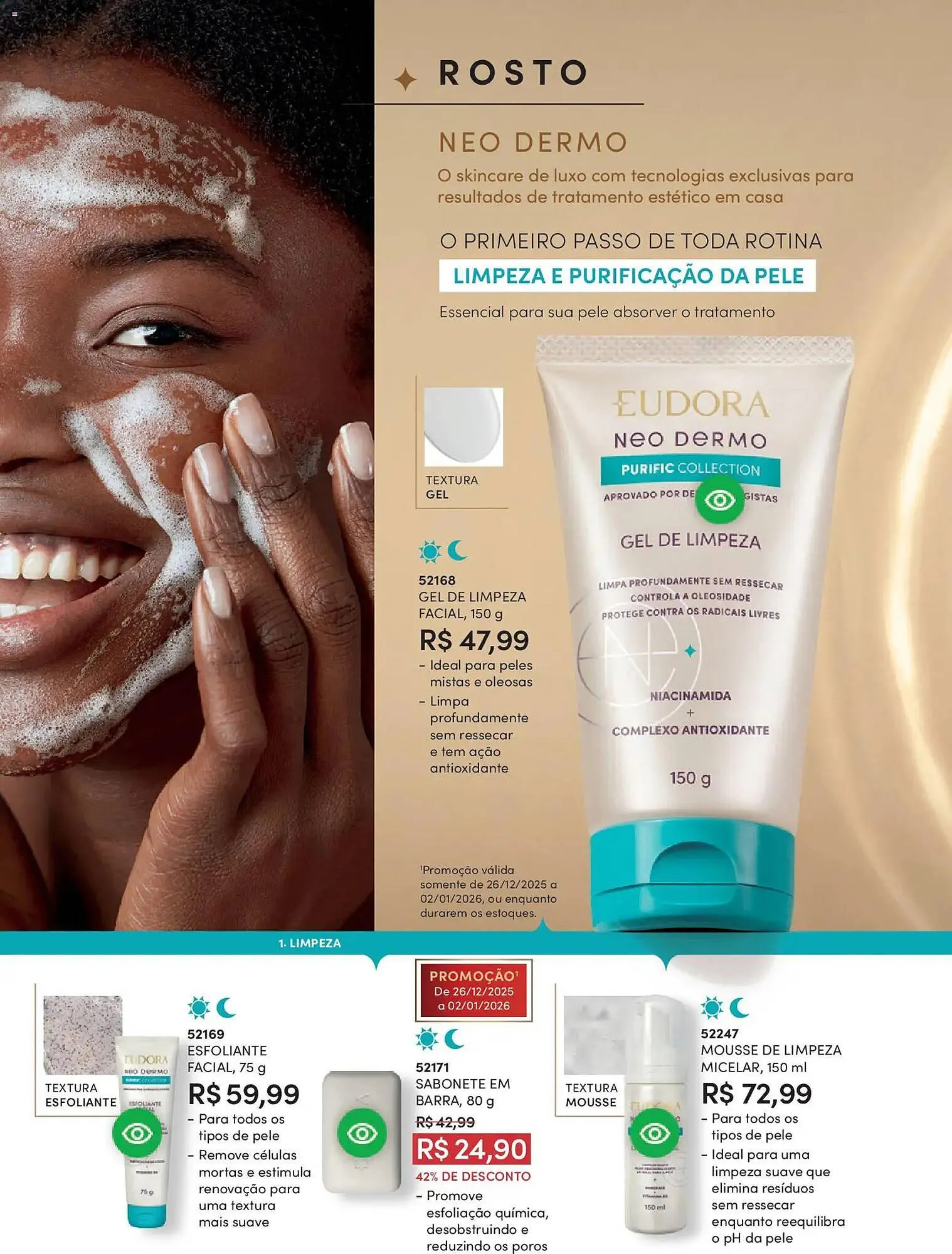 Encarte de Catálogo Eudora 17 de dezembro até 9 de janeiro 2026 - Pagina 109