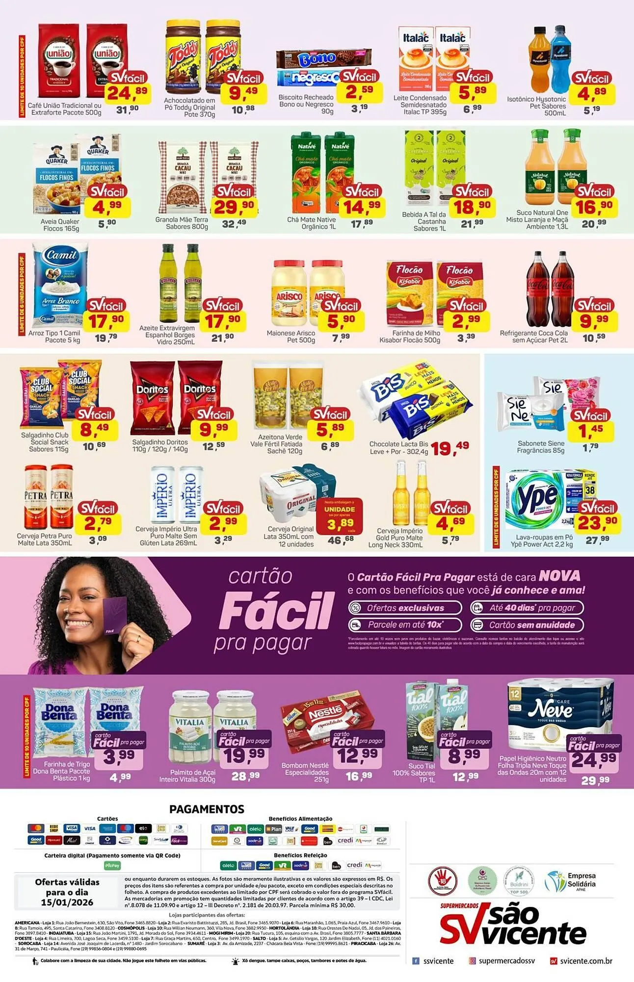 Encarte de Catálogo Supermercados São Vicente 15 de janeiro até 15 de janeiro 2026 - Pagina 2