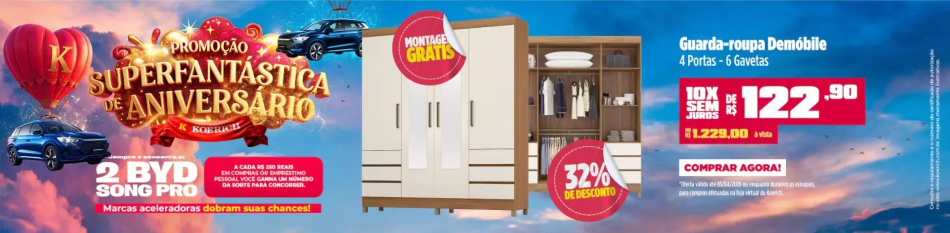 Encarte de Catálogo Lojas Koerich 2 de abril até 5 de abril 2026 - Pagina 5