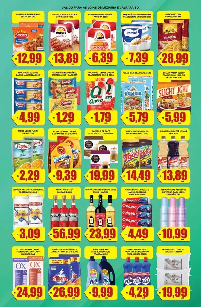 Encarte de Ofertas e promoções atuais 21 de março até 23 de março 2025 - Pagina 2