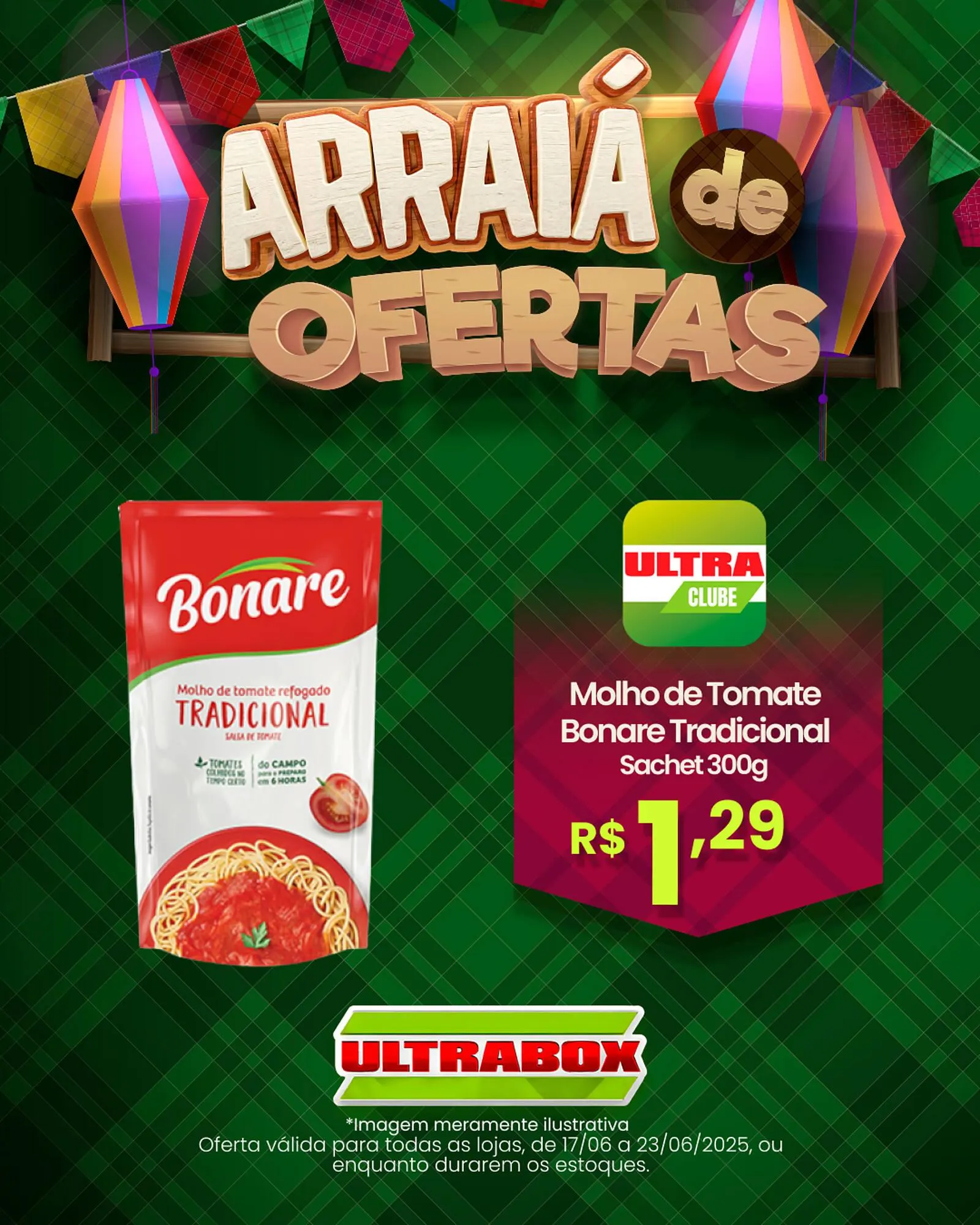 Encarte de Catálogo Ultrabox 18 de junho até 23 de junho 2025 - Pagina 1