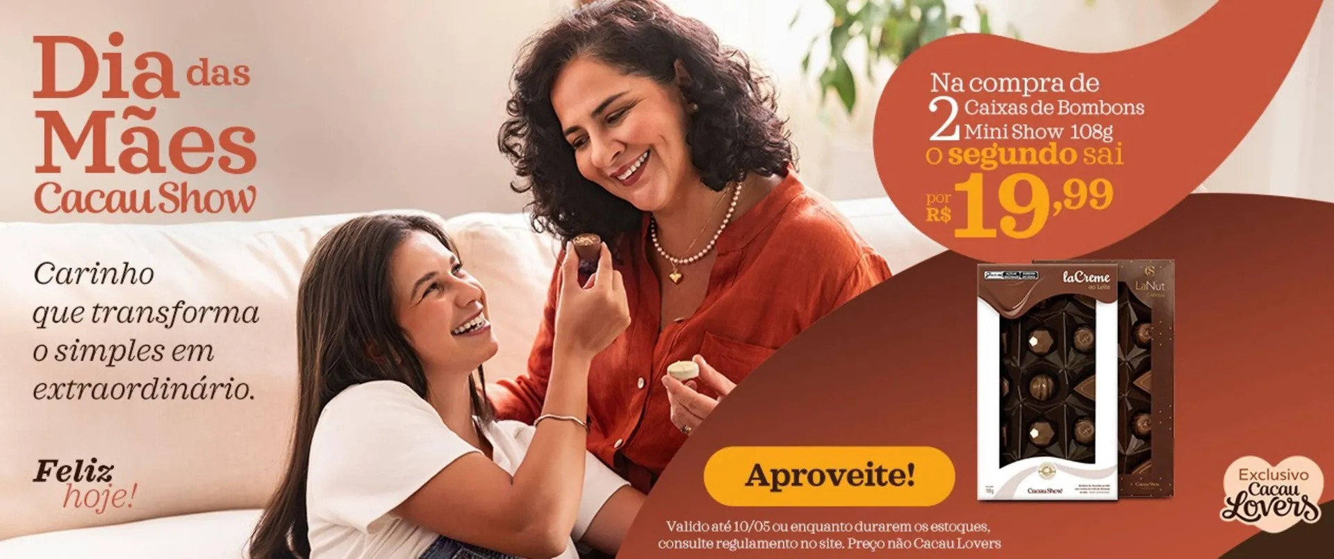 Encarte de Catálogo Cacau Show 8 de abril até 10 de maio 2026 - Pagina 1