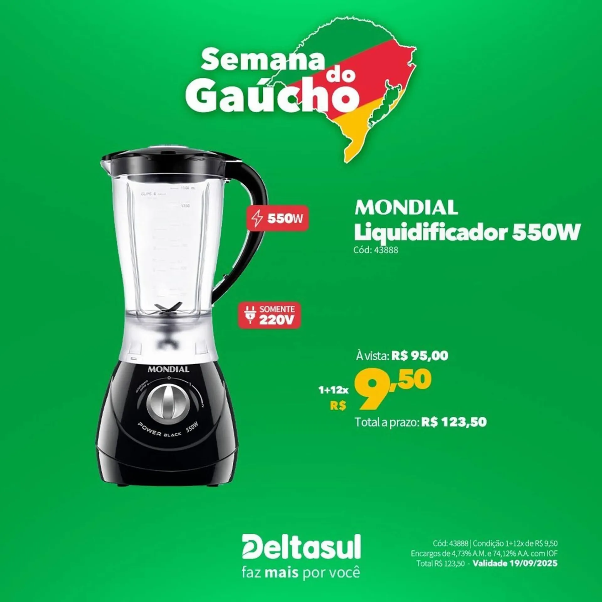 Encarte de Folheto Deltasul 16 de setembro até 19 de setembro 2025 - Pagina 8