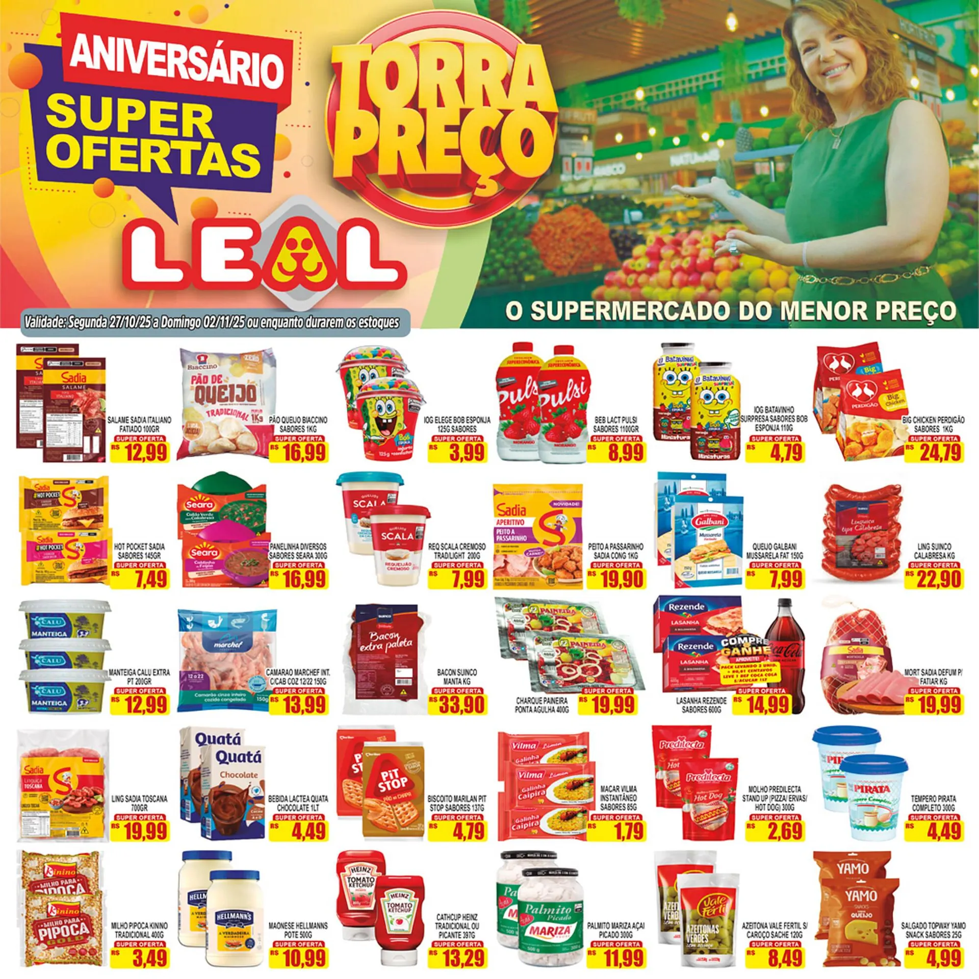 Encarte de Folheto Supermercado leal 27 de outubro até 2 de novembro 2025 - Pagina 4